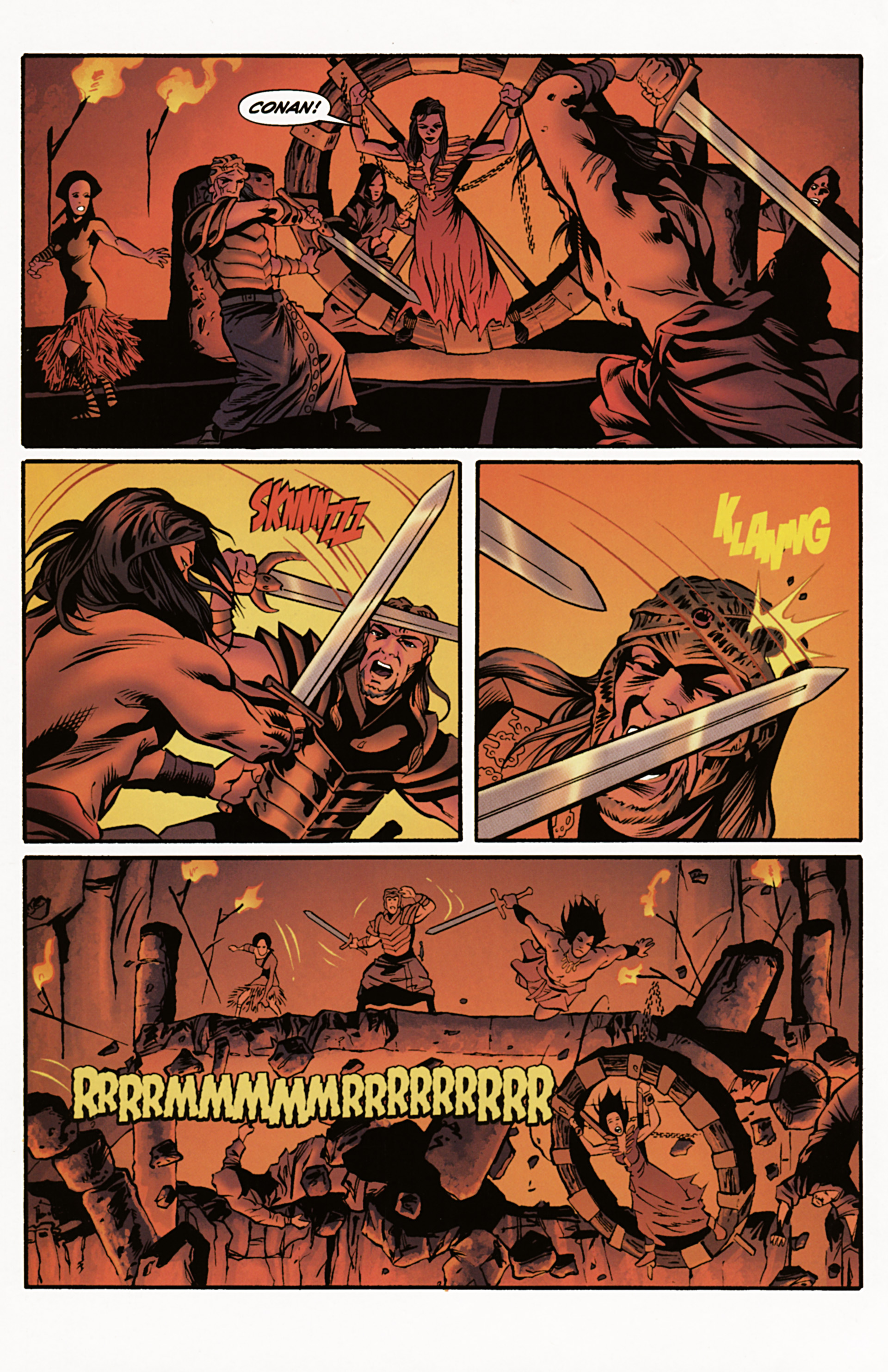 Read online Conan the Barbarian: The Mask of Acheron comic -  Issue # Full - 47