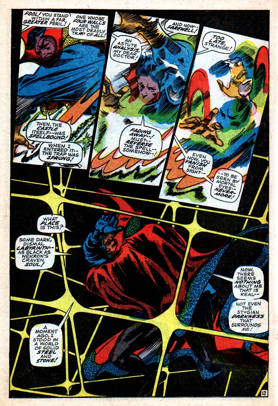 Read online Marvel Masterworks: Doctor Strange comic -  Issue # TPB 3 - 119