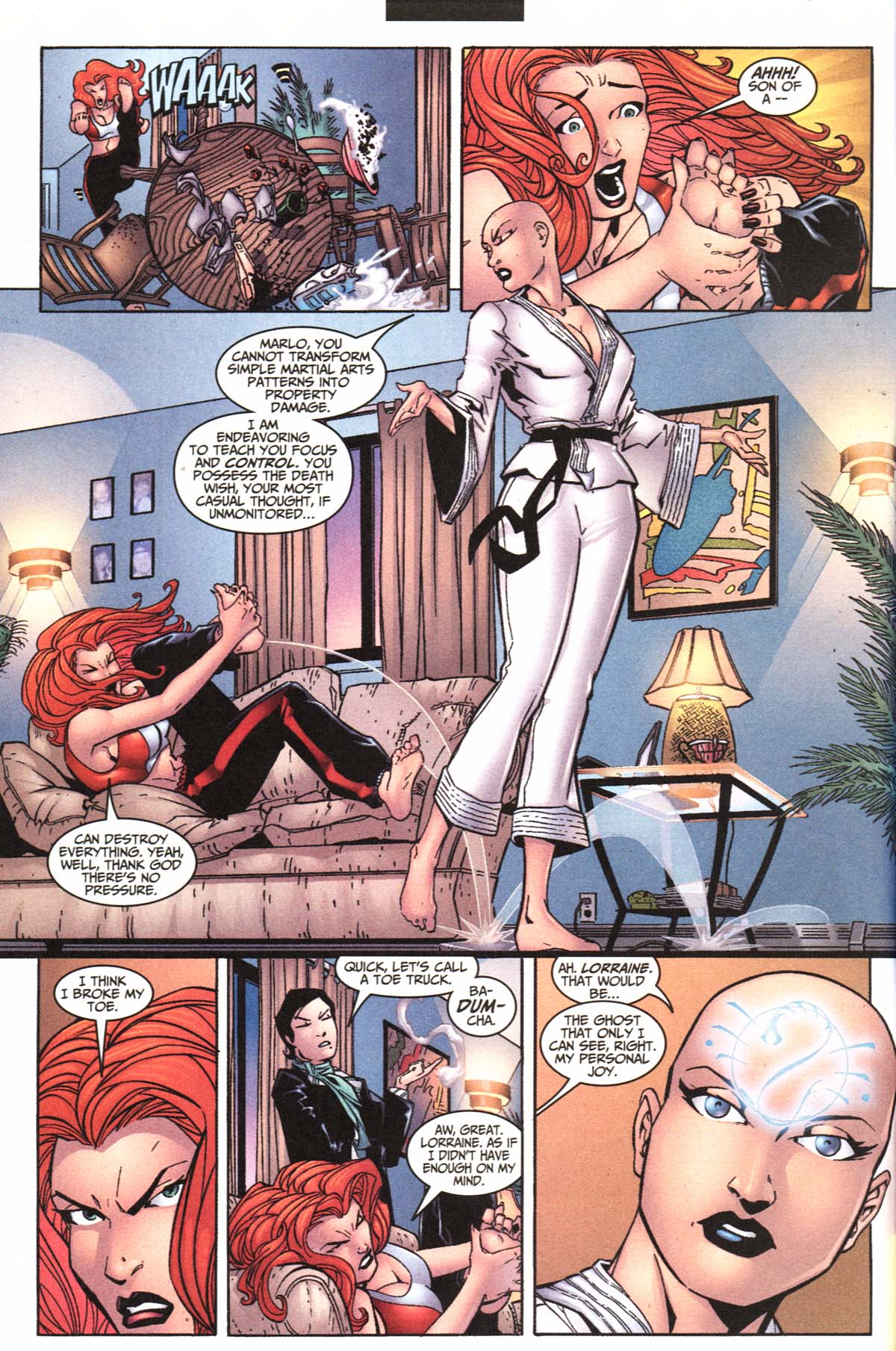 Captain Marvel (1999) Issue #32 #33 - English 5