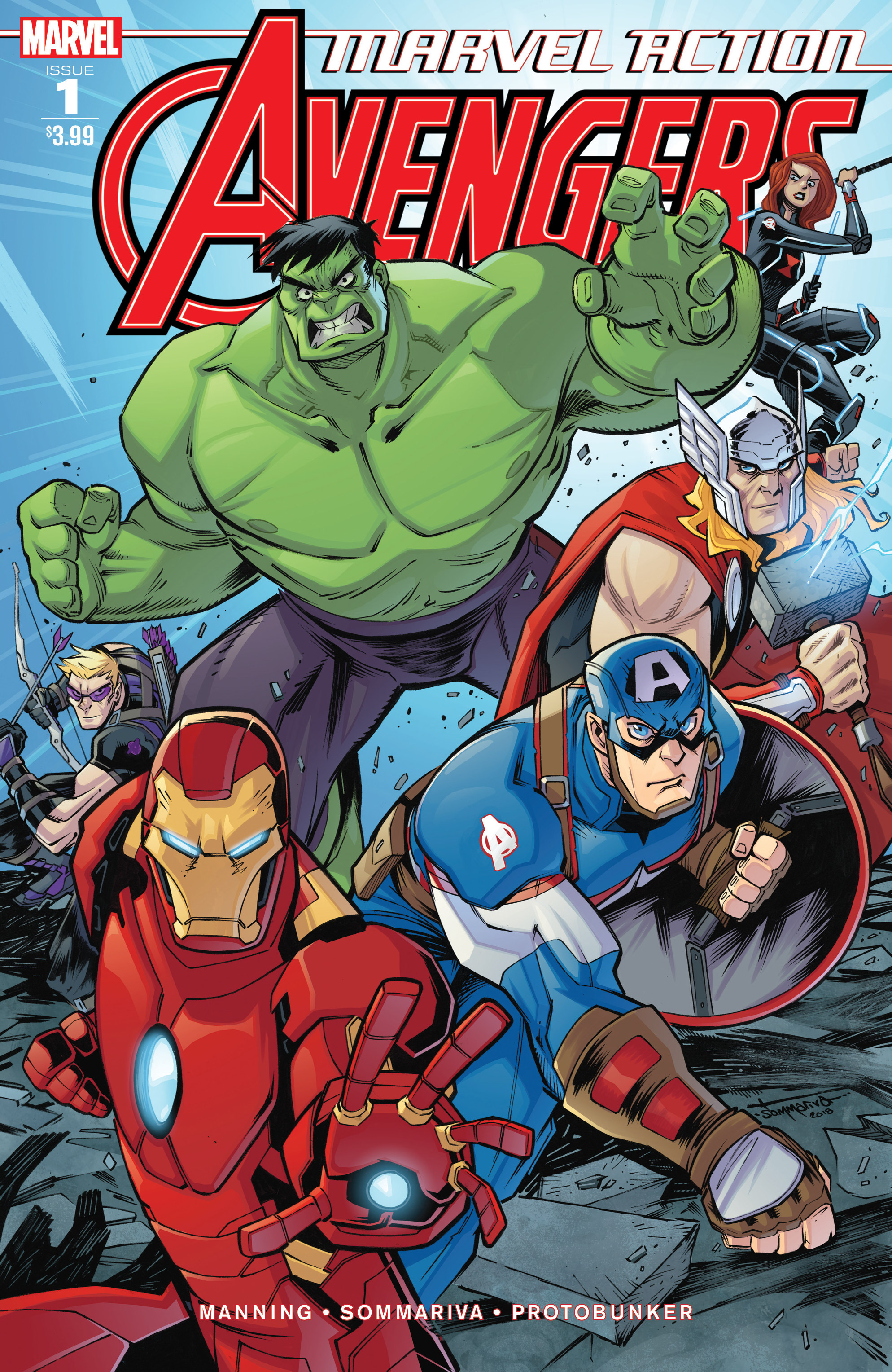 Read online Marvel Action: Avengers comic -  Issue #1 - 1