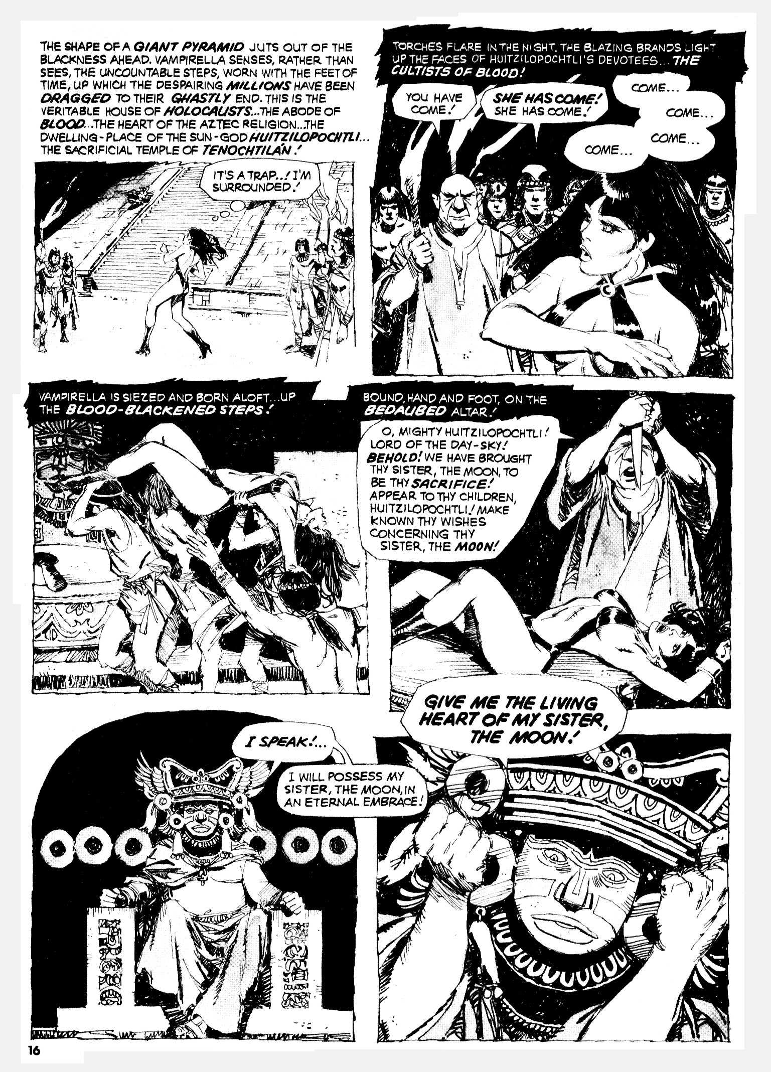 Read online Vampirella (1969) comic -  Issue #30 - 16