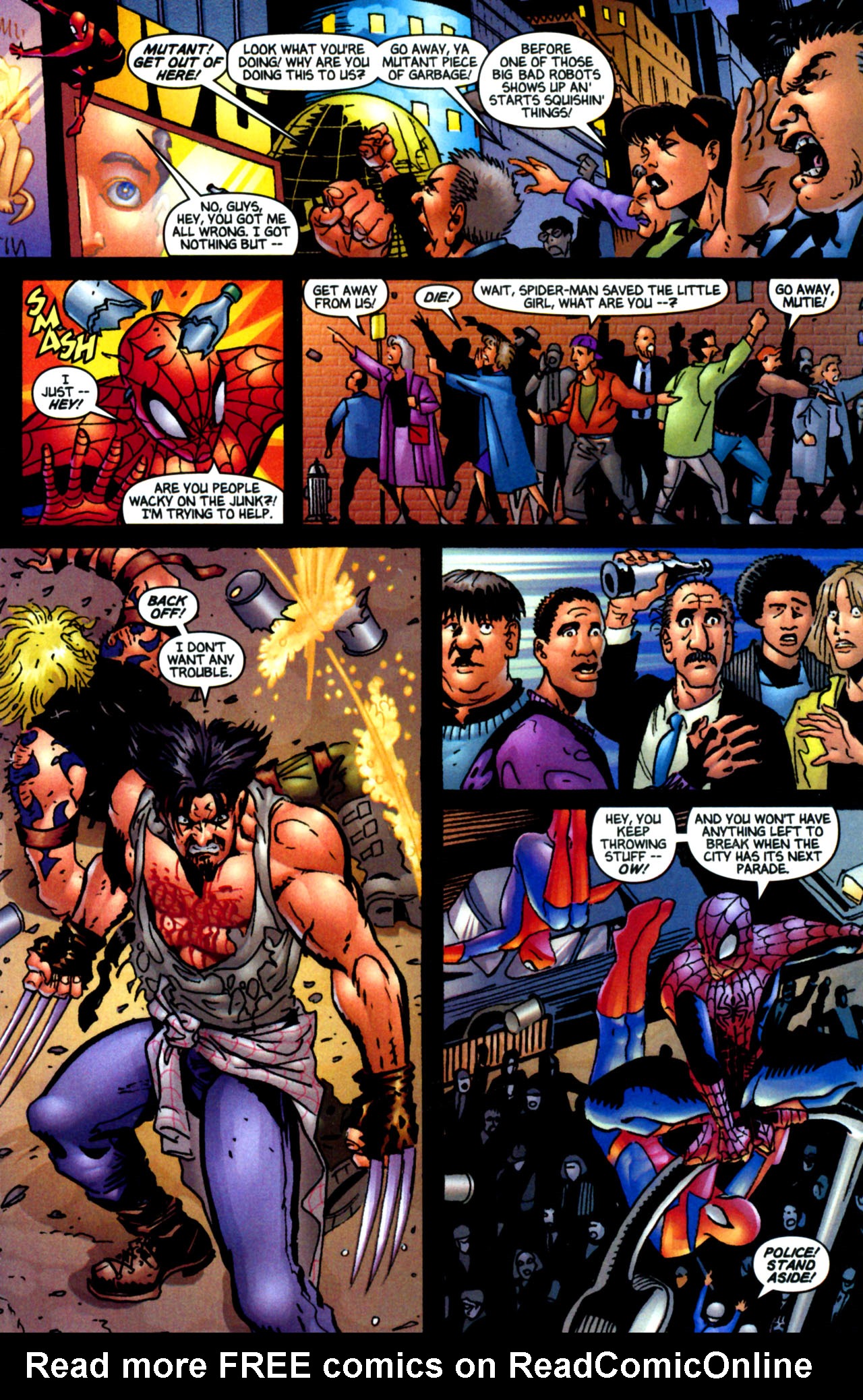 Read online Ultimate Marvel Team-Up comic -  Issue #1 - 31