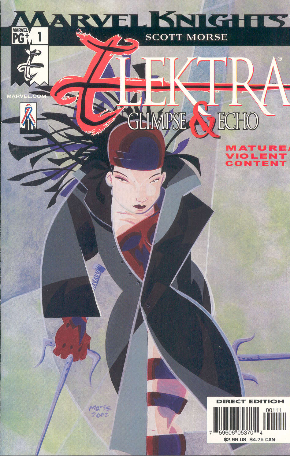 Read online Elektra: Glimpse & Echo comic -  Issue #1 - 1