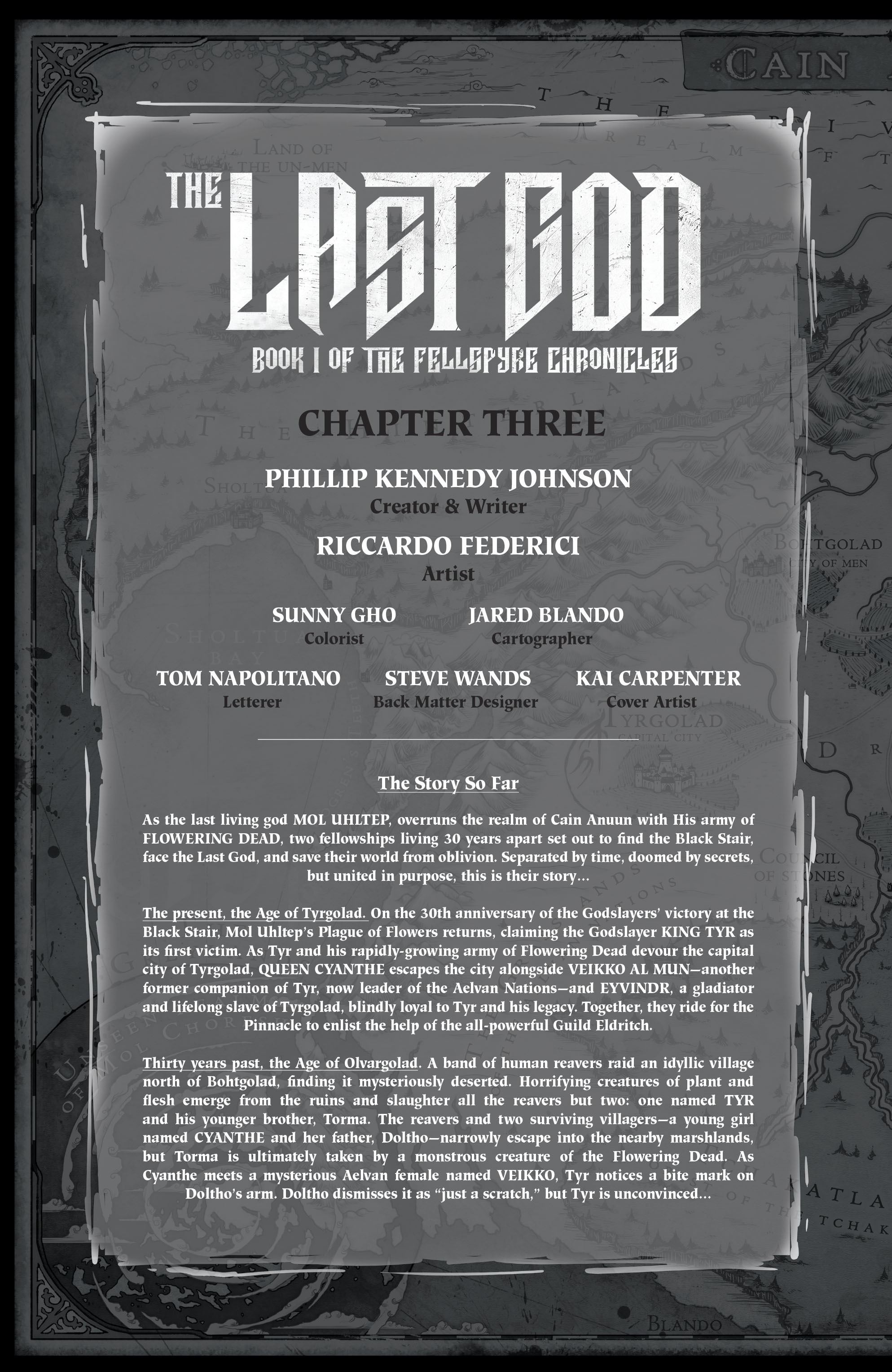 Read online The Last God comic -  Issue #3 - 2