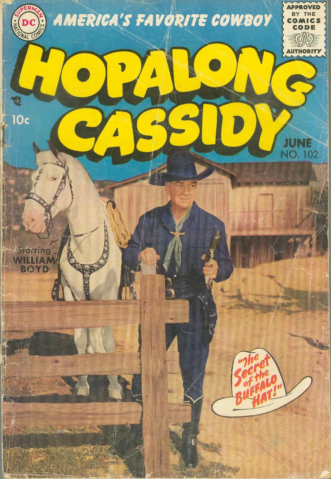 Read online Hopalong Cassidy comic -  Issue #102 - 2