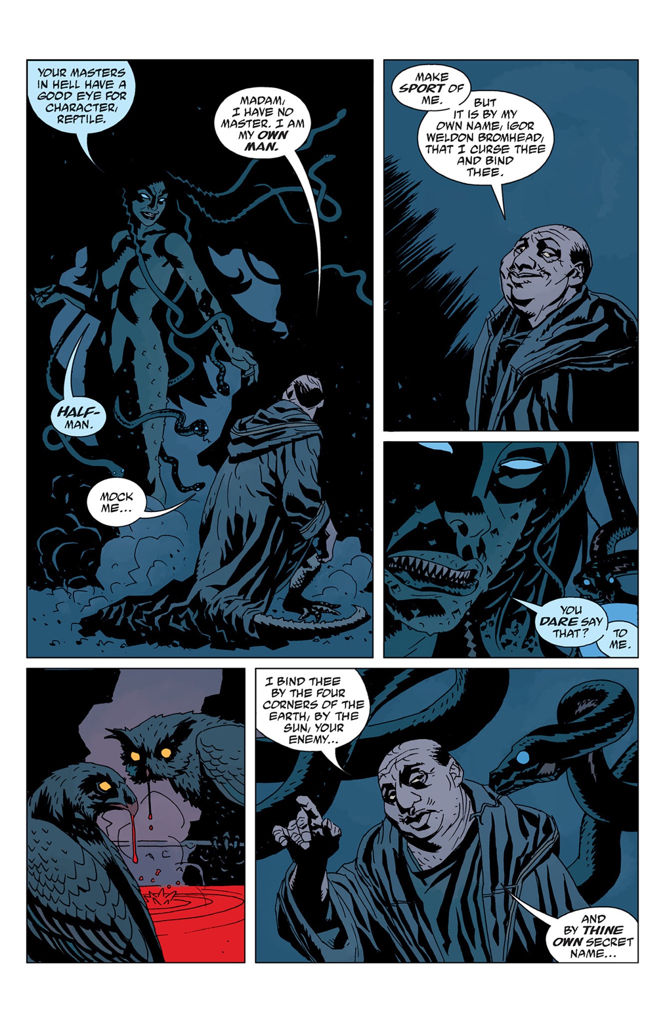 Read online Hellboy: Darkness Calls comic -  Issue # TPB - 14