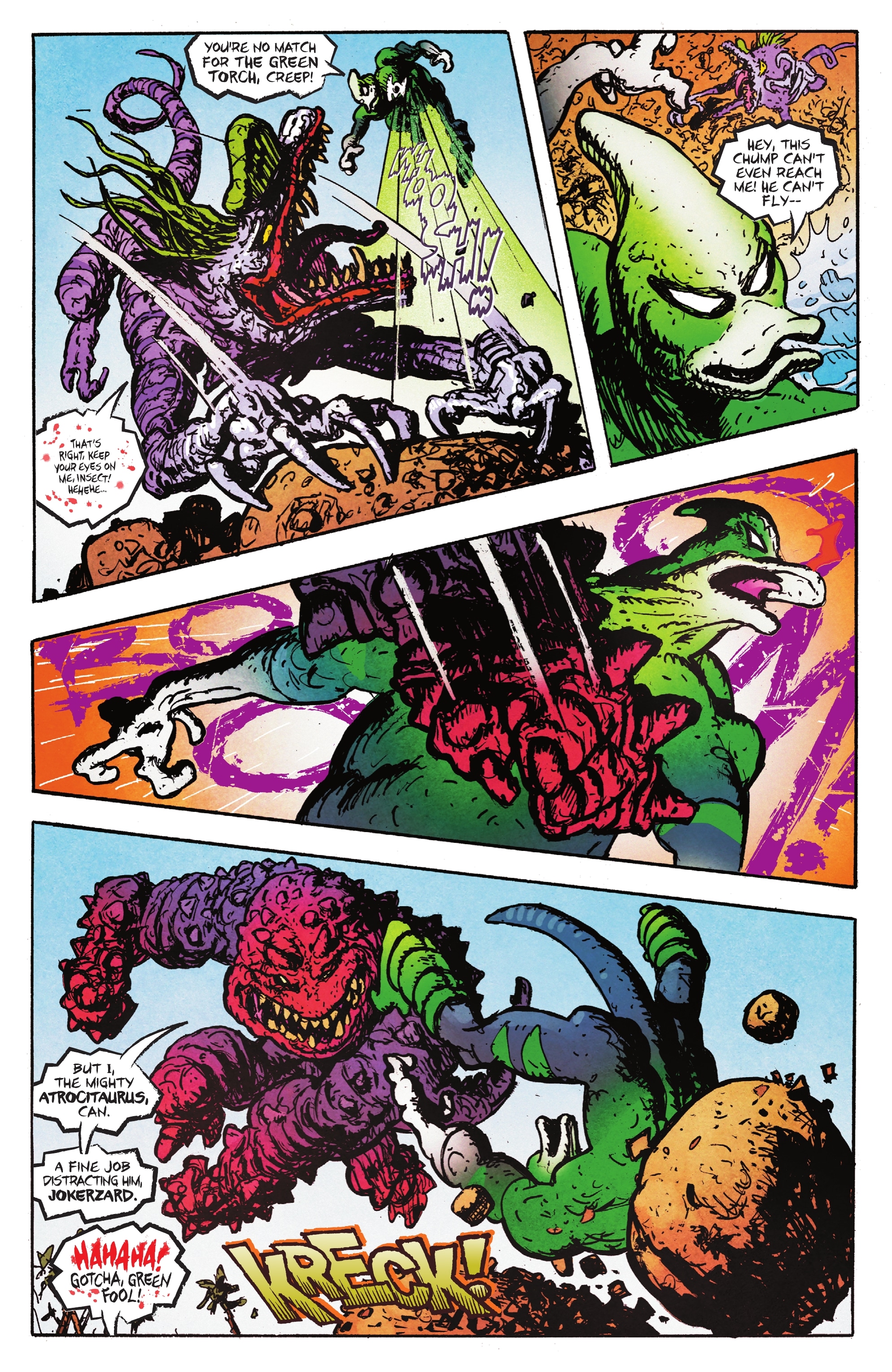 Read online The Jurassic League comic -  Issue #3 - 6