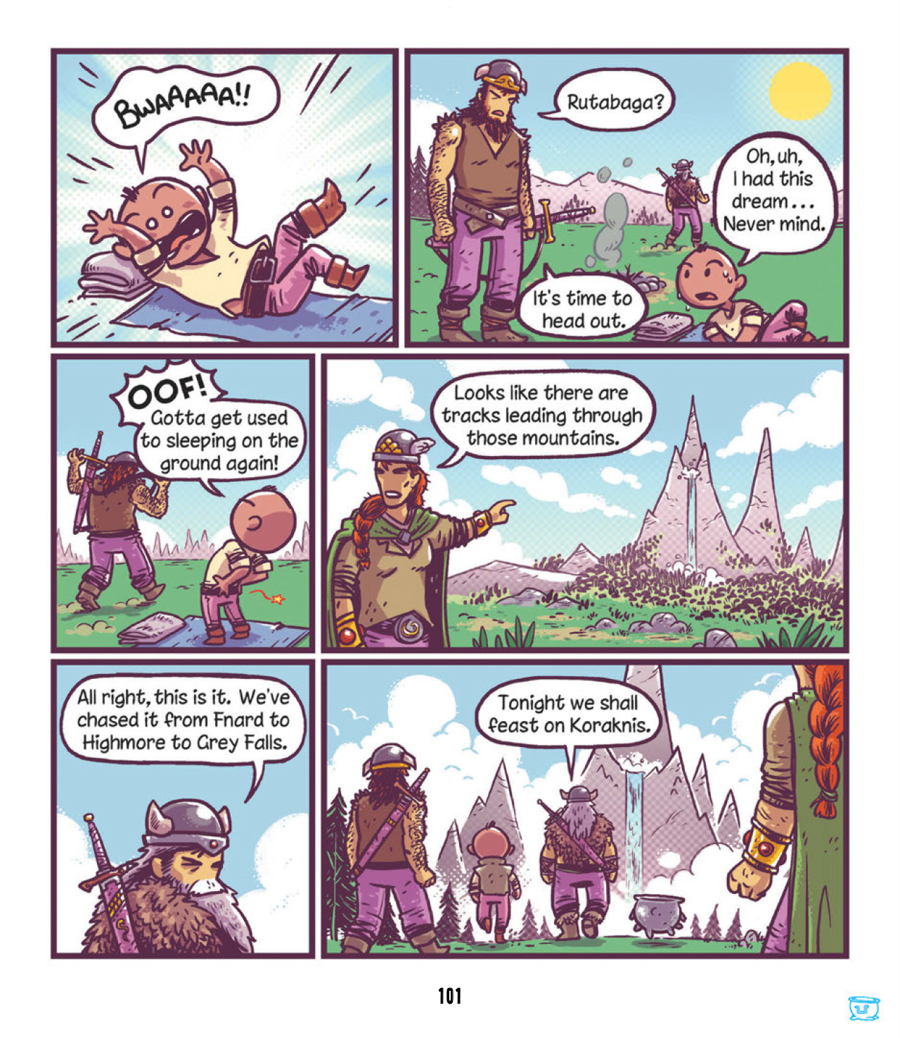 Read online Rutabaga: The Adventure Chef comic -  Issue # TPB 1 - 103