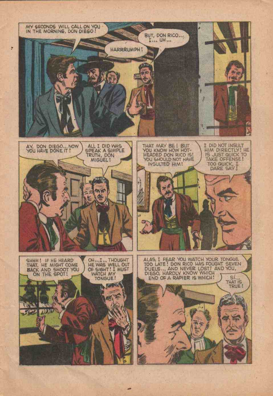 Read online Zorro (1966) comic -  Issue #6 - 9