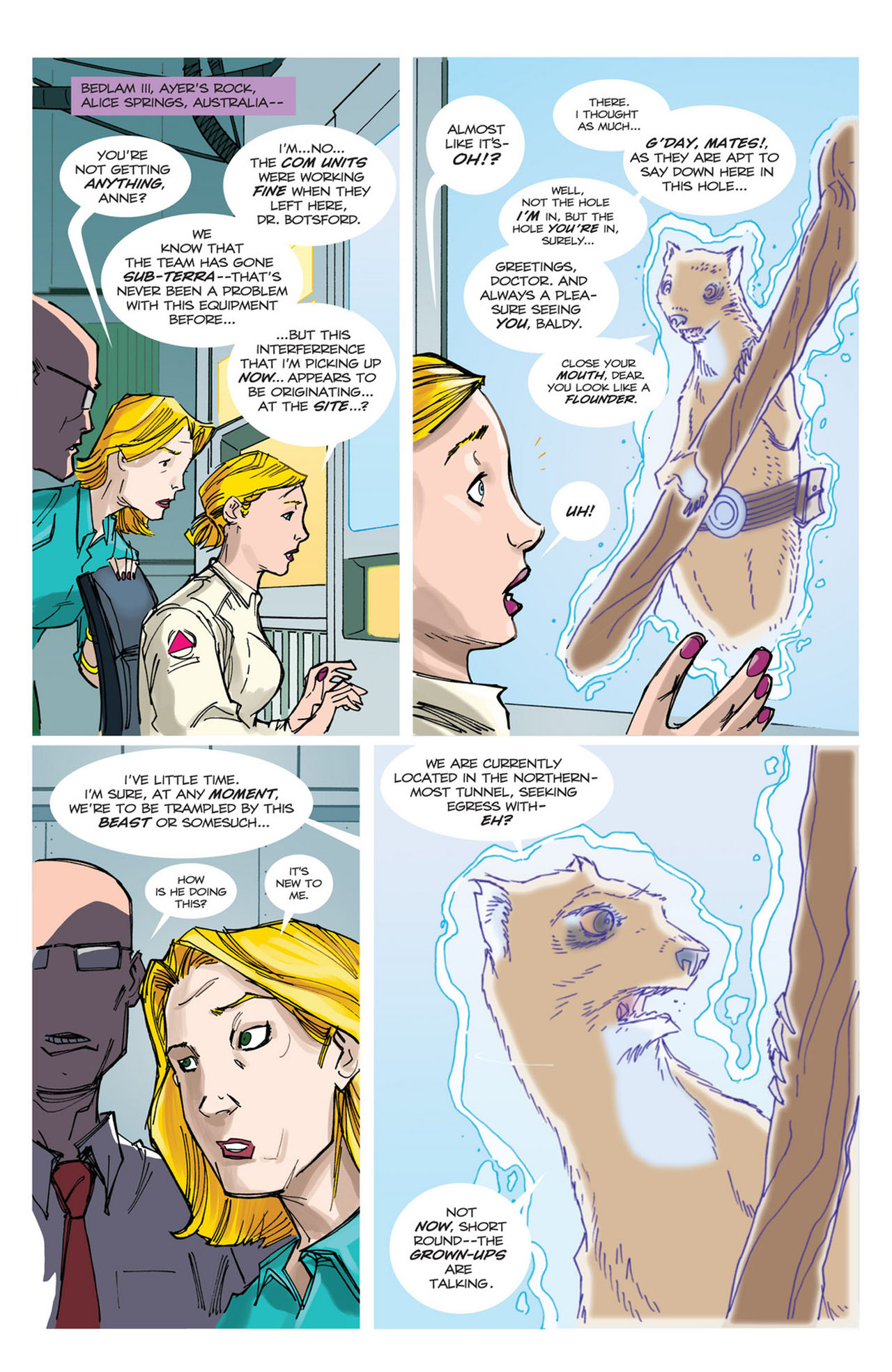 Read online The Perhapanauts: Danger Down Under! comic -  Issue #3 - 3