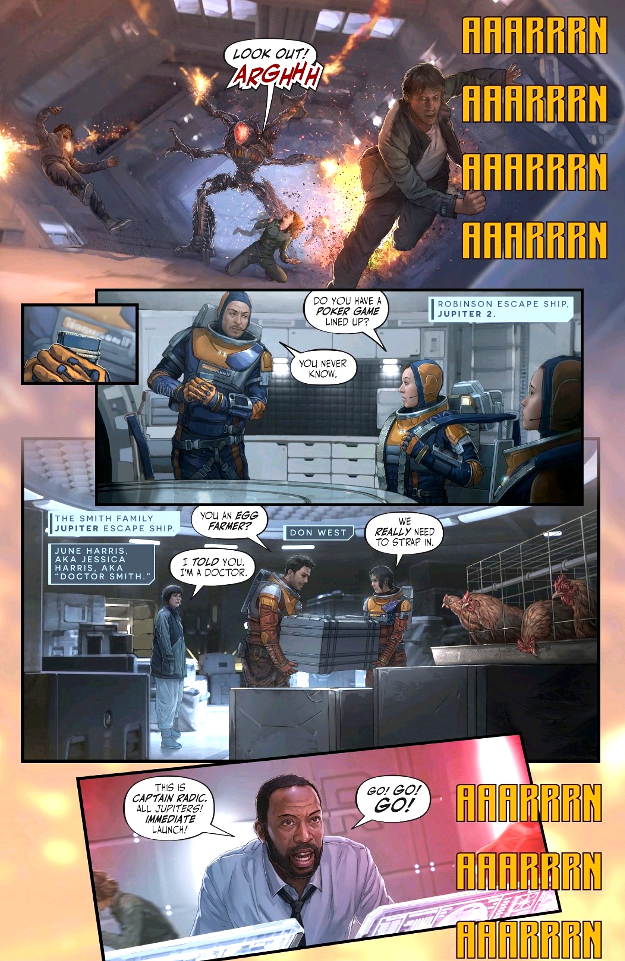 Read online Lost in Space: Countdown to Danger comic -  Issue #1 - 23