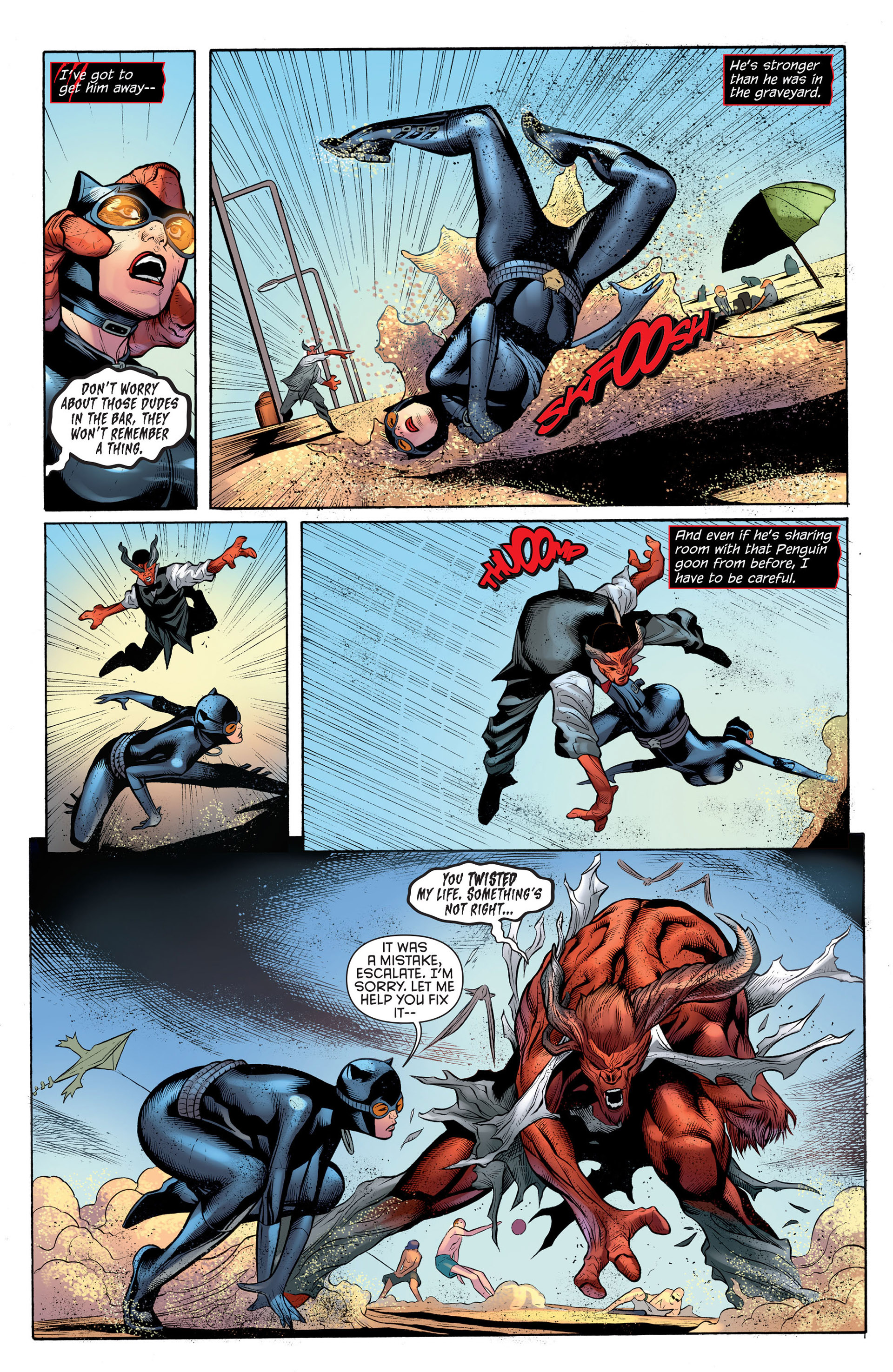 Read online Catwoman (2011) comic -  Issue #20 - 14