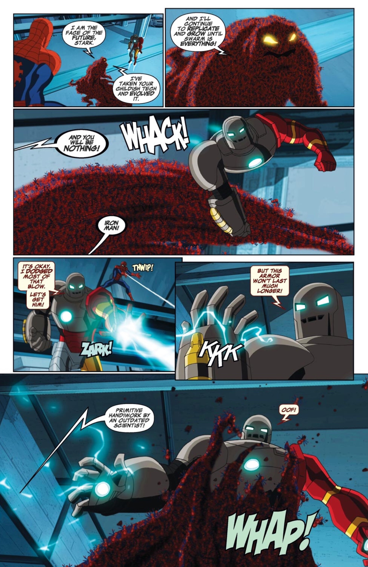 Read online Marvel Universe Ultimate Spider-Man: Web Warriors comic -  Issue #3 - 17