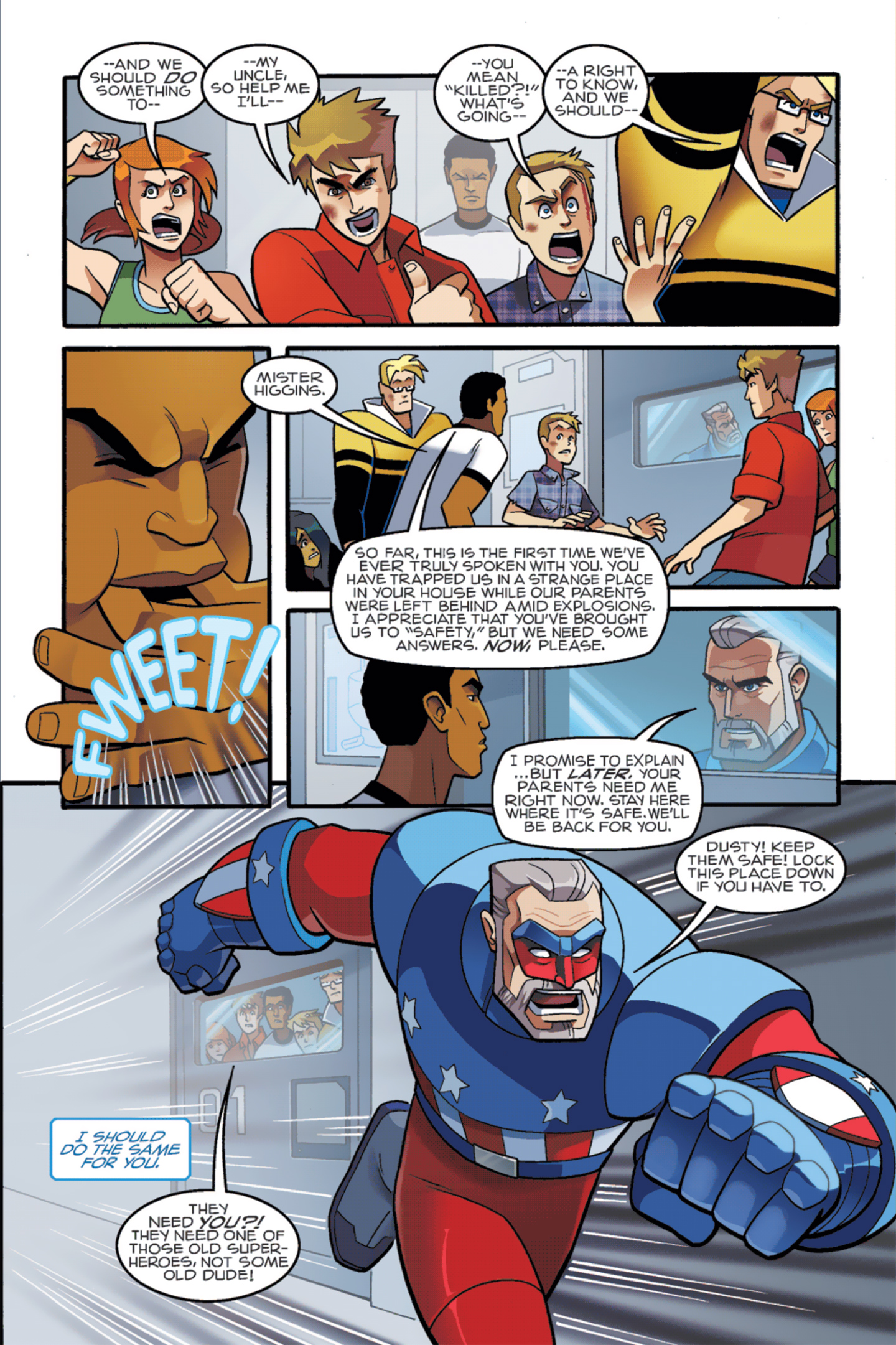 Read online New Crusaders: Rise Of The Heroes comic -  Issue #1 - Act IV - 5