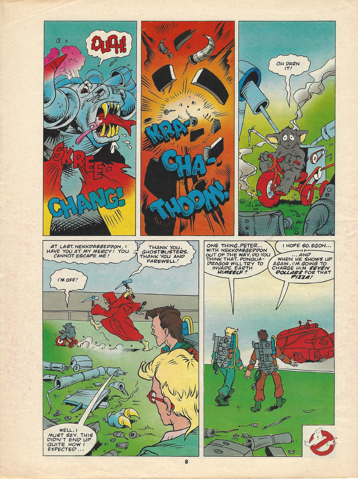 Read online The Real Ghostbusters comic -  Issue #46 - 8