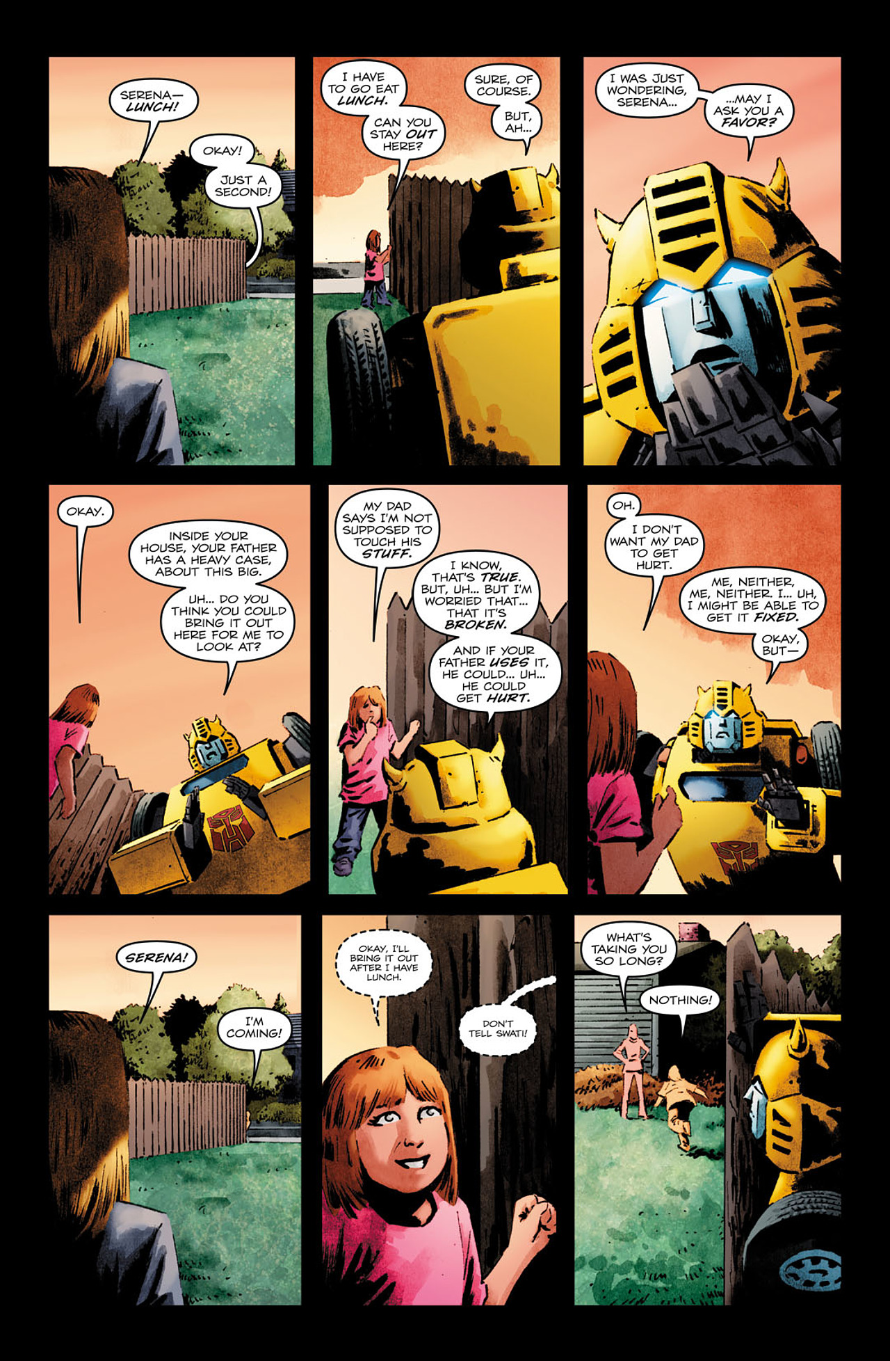 Read online The Transformers: Bumblebee comic -  Issue #3 - 16