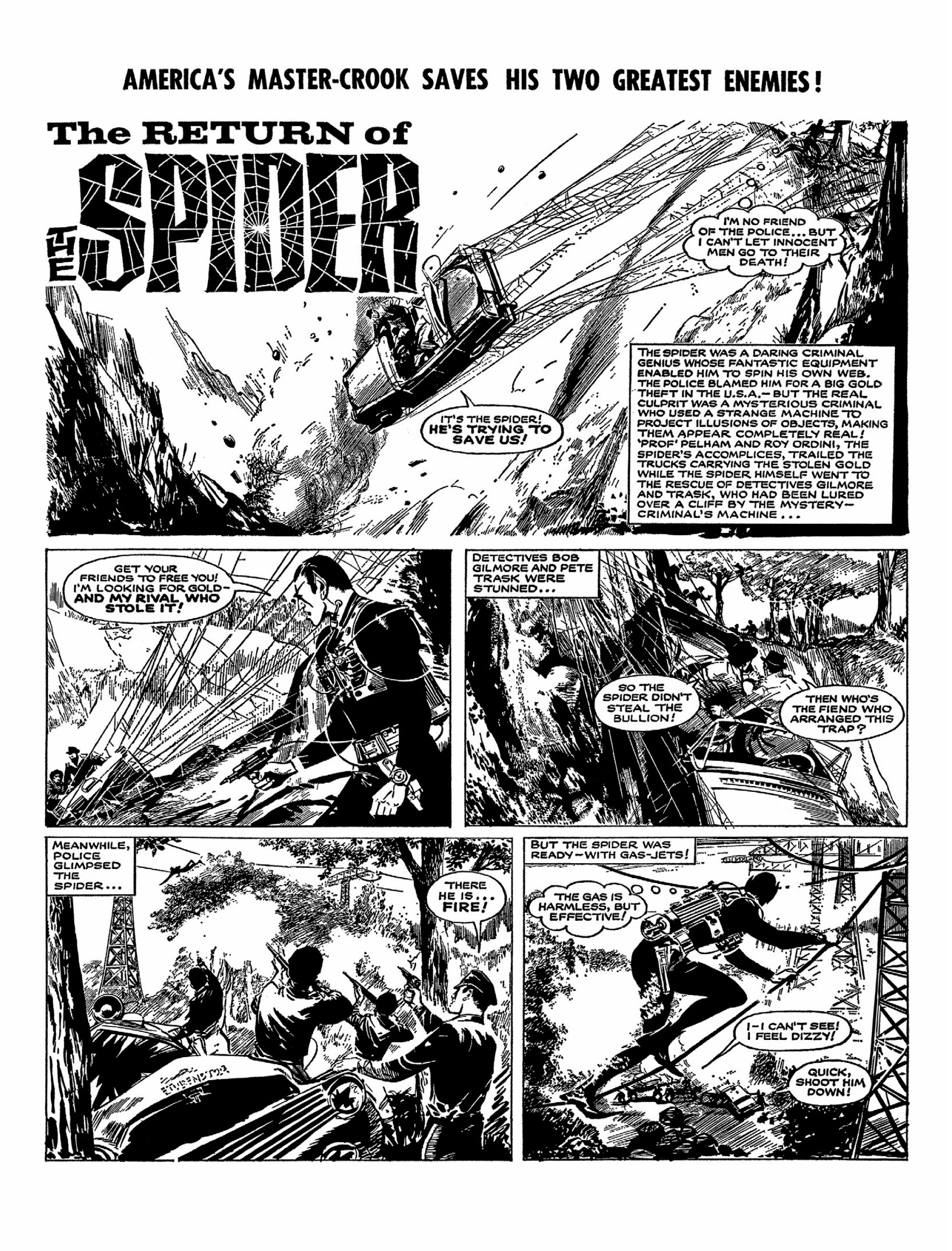 Read online The Spider's Syndicate of Crime comic -  Issue # TPB - 38
