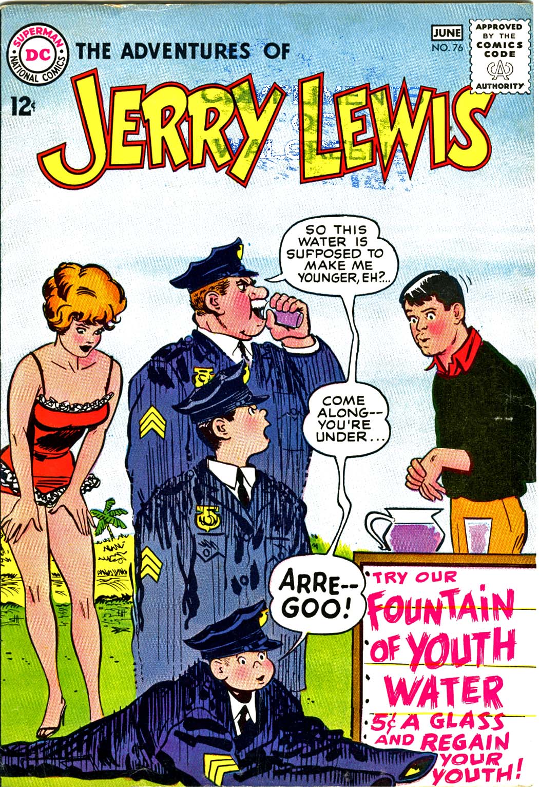 Read online The Adventures of Jerry Lewis comic -  Issue #76 - 1