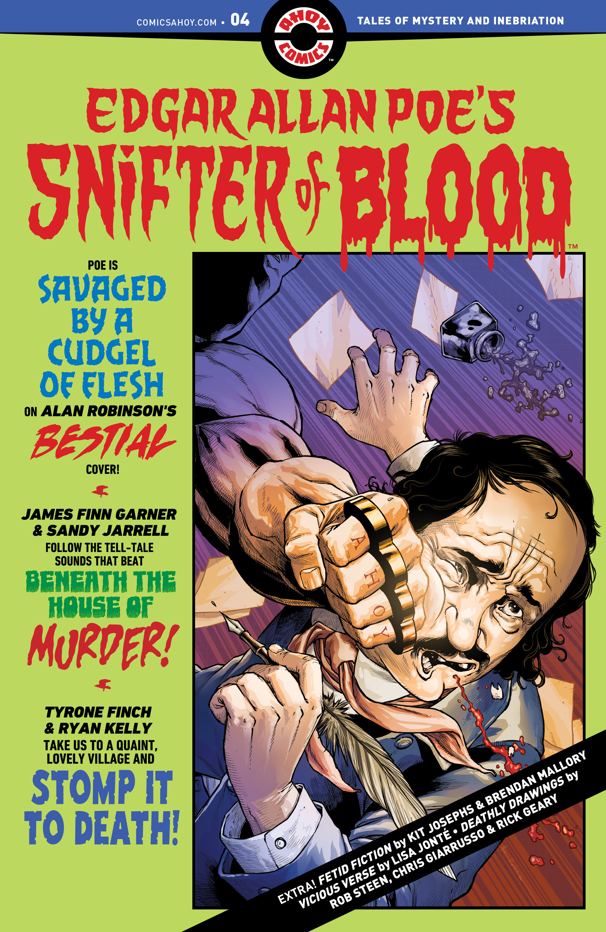Read online Edgar Allan Poe's Snifter of Blood comic -  Issue #4 - 1
