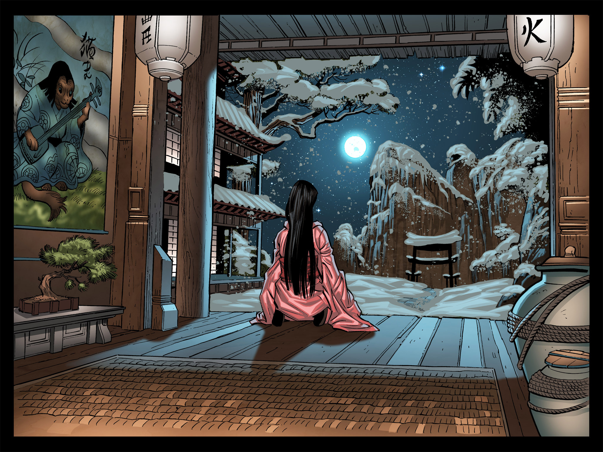 Read online Wolverine: Japan's Most Wanted comic -  Issue #4 - 56