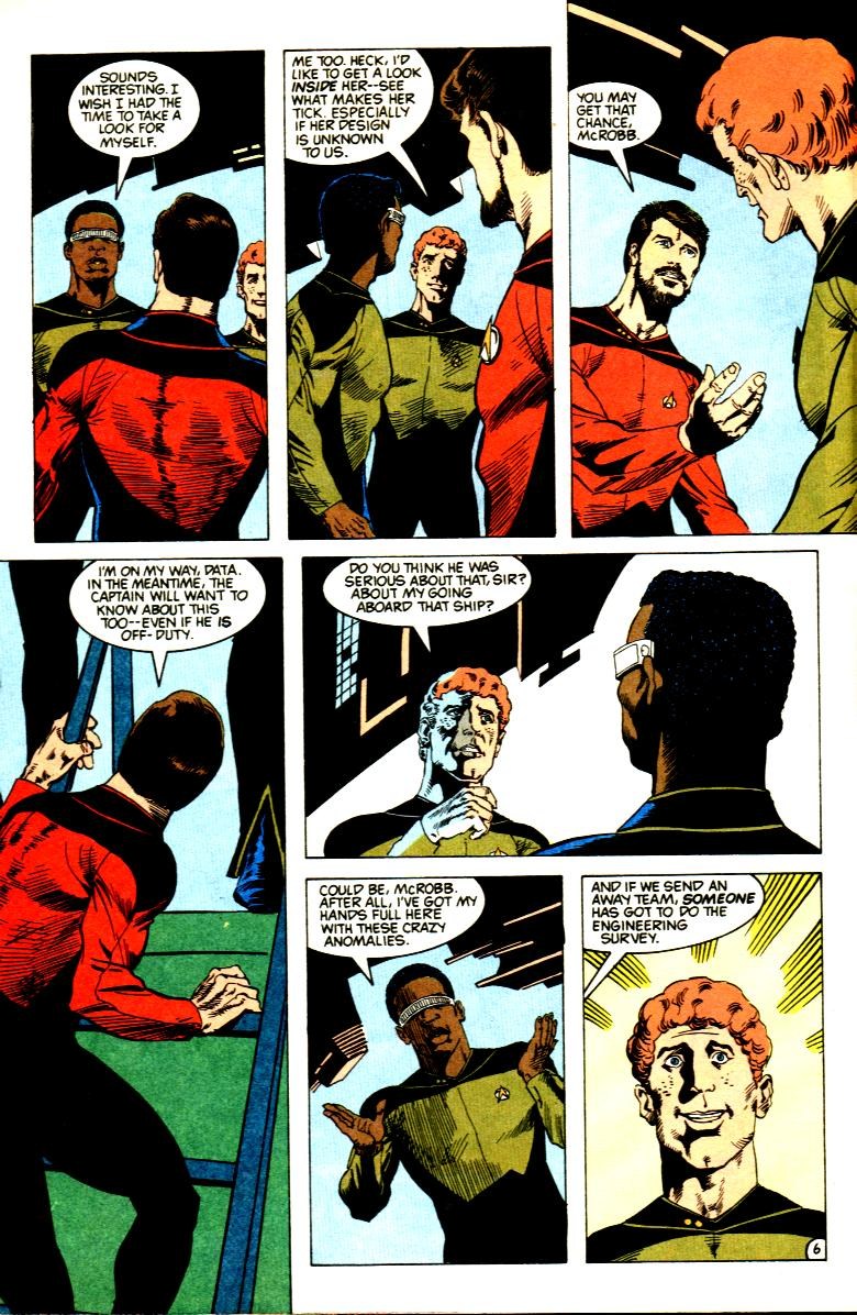 Read online Star Trek: The Next Generation (1989) comic -  Issue #3 - 7