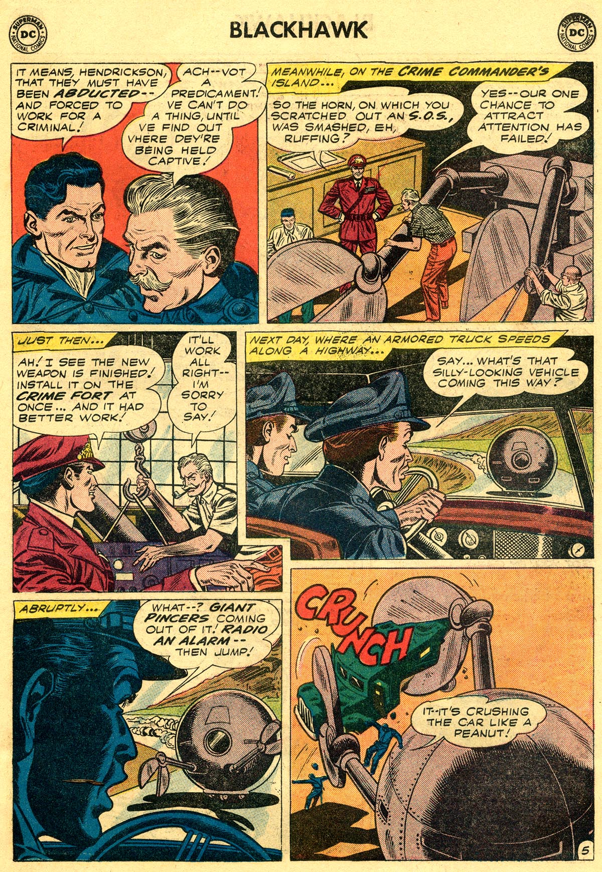 Read online Blackhawk (1957) comic -  Issue #141 - 7