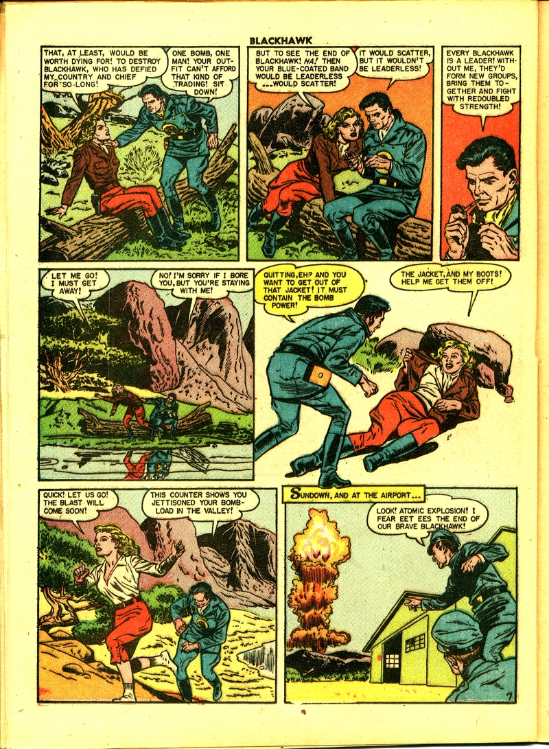 Read online Blackhawk (1957) comic -  Issue #42 - 32