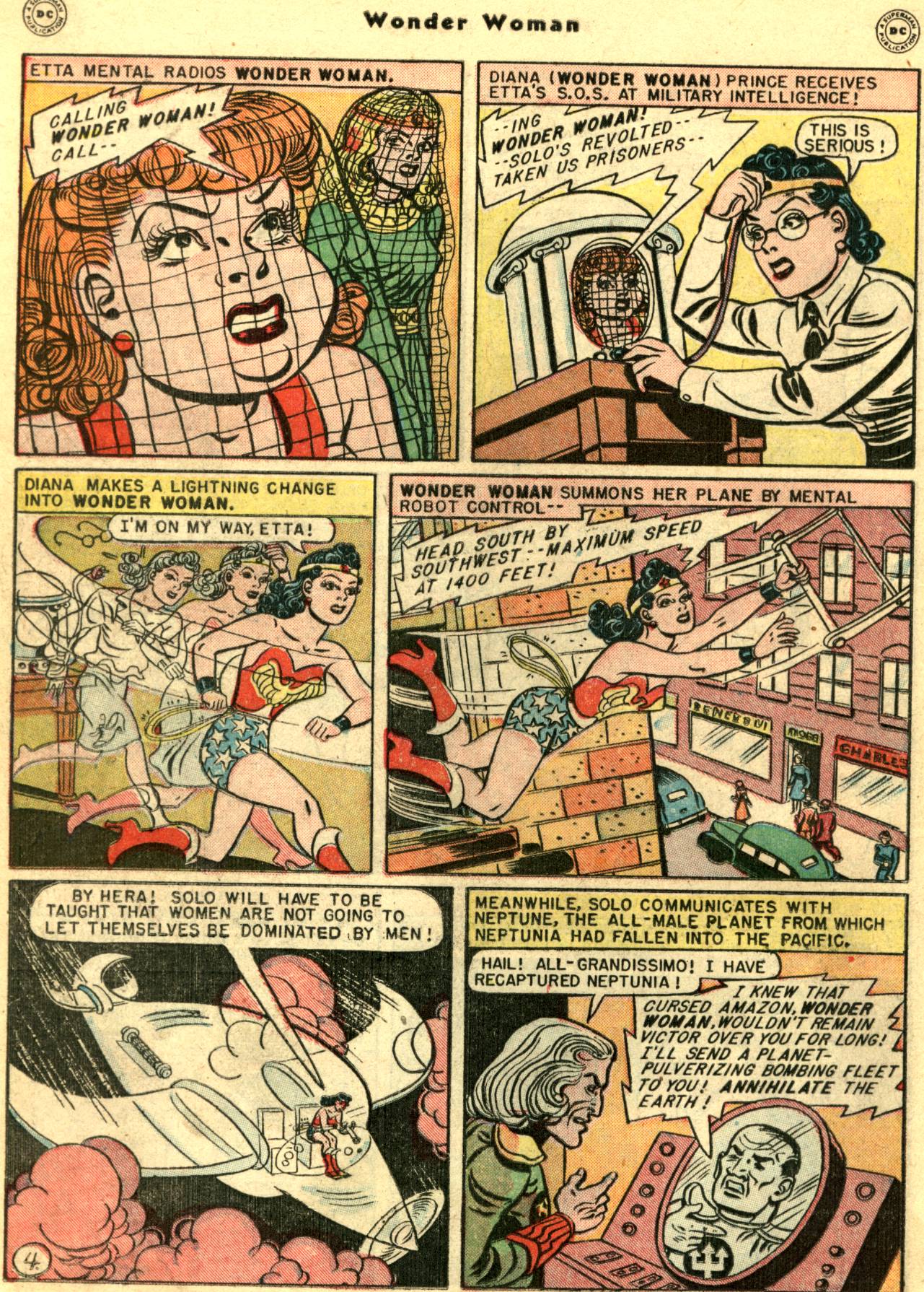 Read online Wonder Woman (1942) comic -  Issue #31 - 20