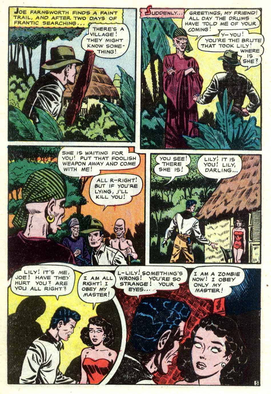 Read online Voodoo (1952) comic -  Issue #2 - 7