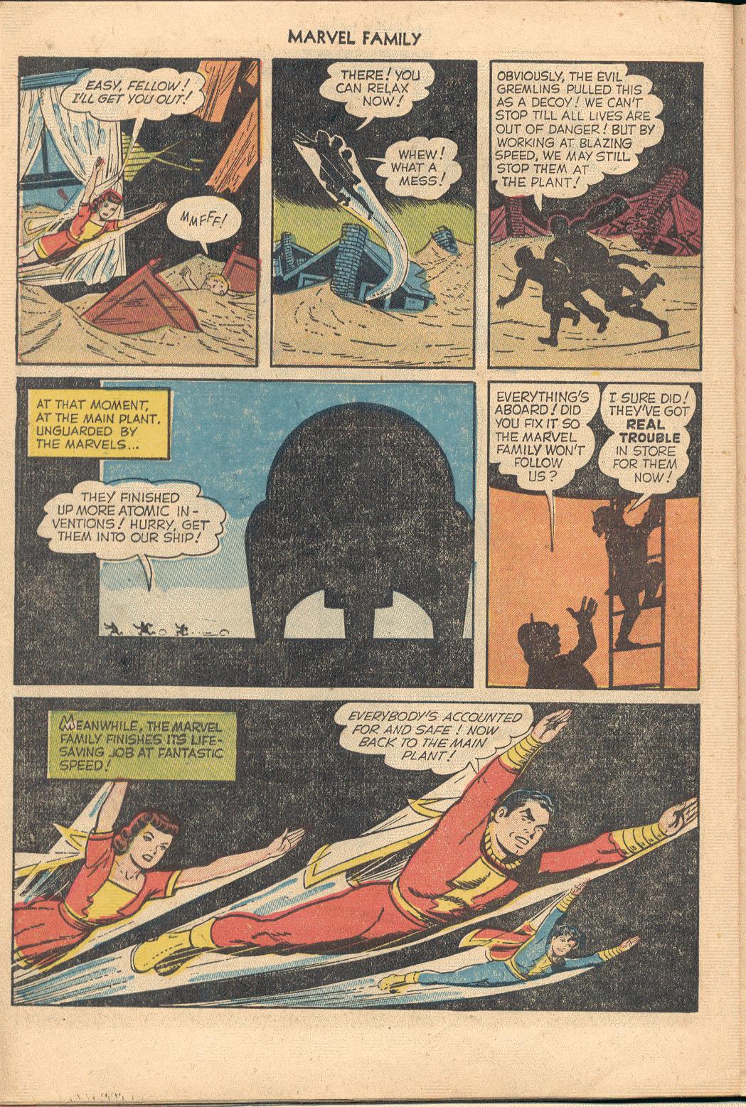 Read online The Marvel Family comic -  Issue #76 - 22