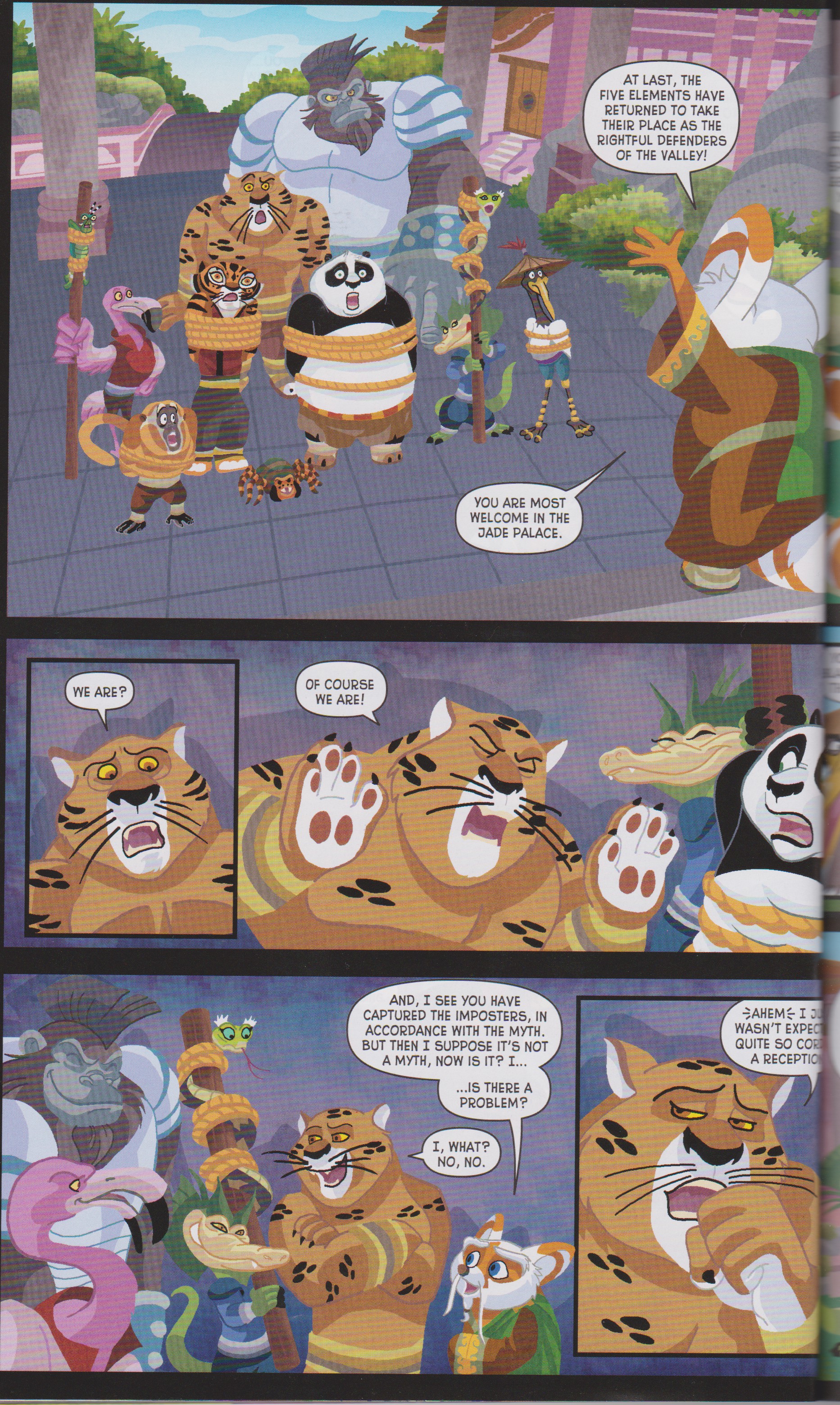 Read online Kung Fu Panda Everyone is Kung Fu Fighting comic -  Issue # TPB (Part 2) - 6