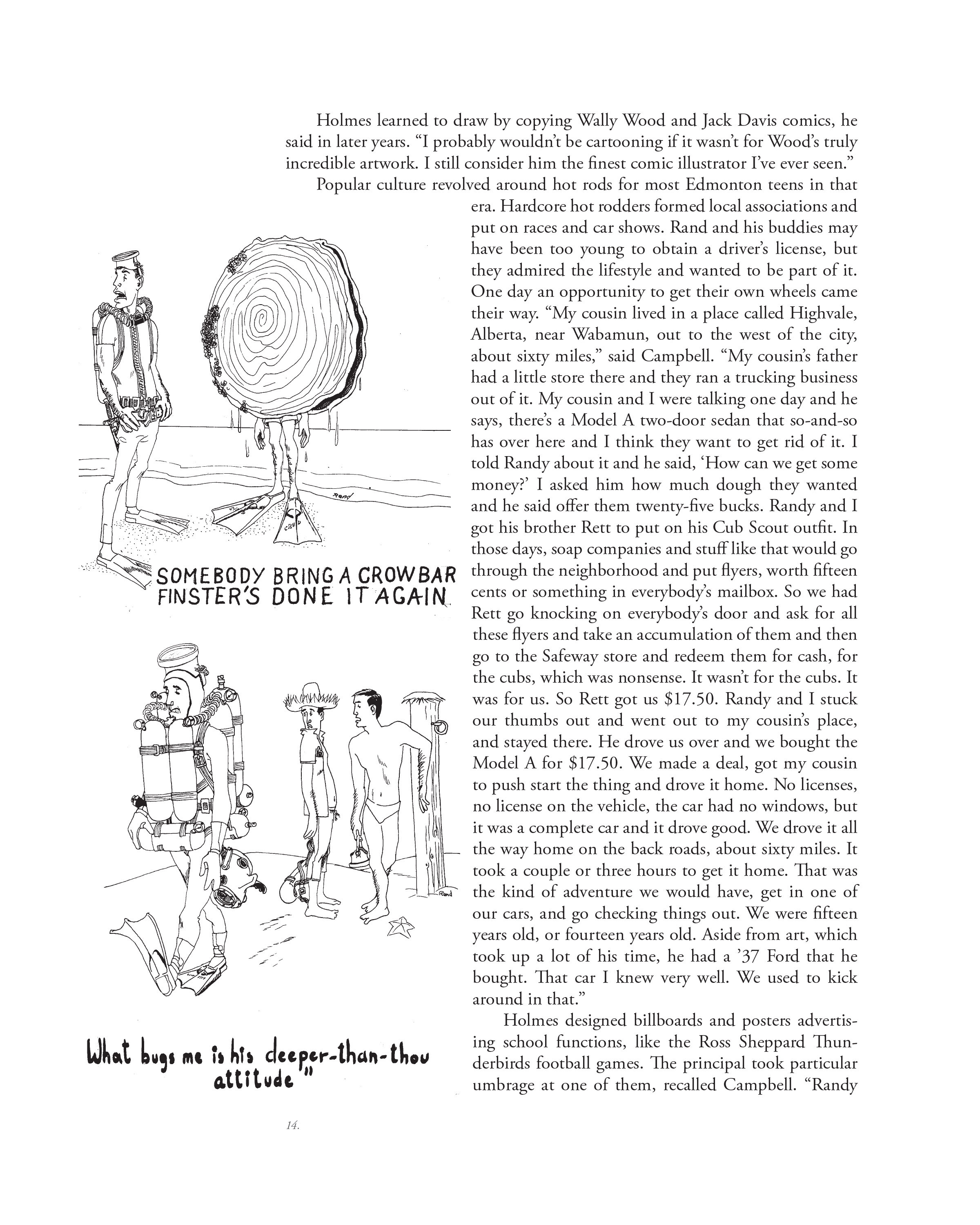 Read online The Artist Himself: A Rand Holmes Retrospective comic -  Issue # TPB (Part 1) - 14