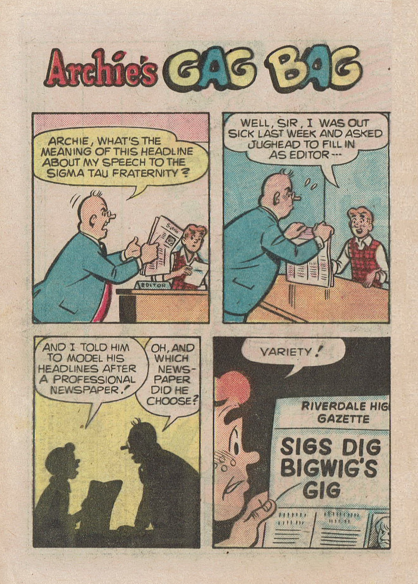 Read online Archie's Double Digest Magazine comic -  Issue #28 - 148