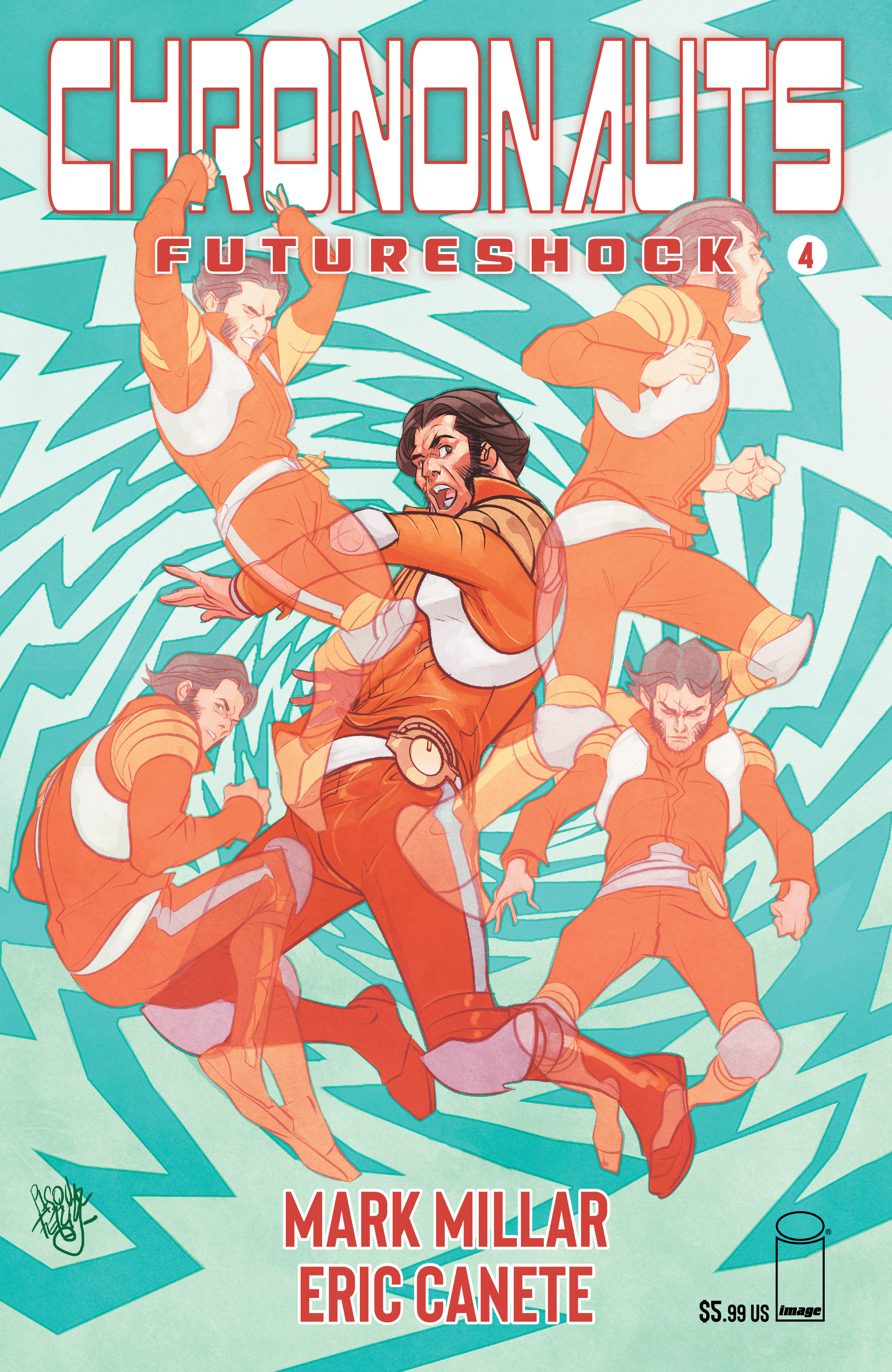 Read online Chrononauts: Futureshock comic -  Issue #4 - 1