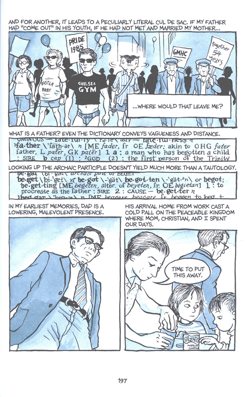 Read online Fun Home: A Family Tragicomic comic -  Issue # TPB - 203