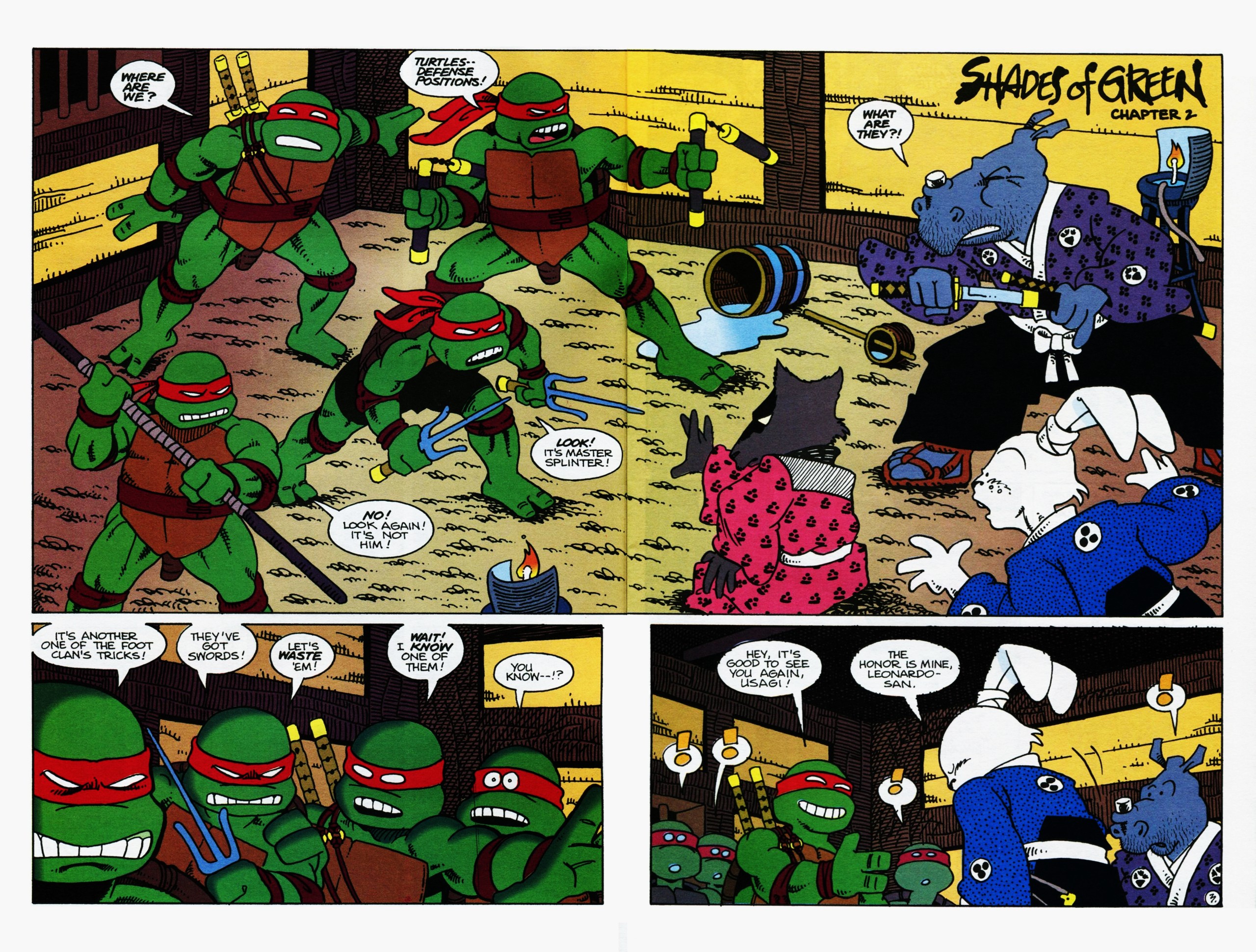 Read online Usagi Yojimbo (1993) comic -  Issue #2 - 4