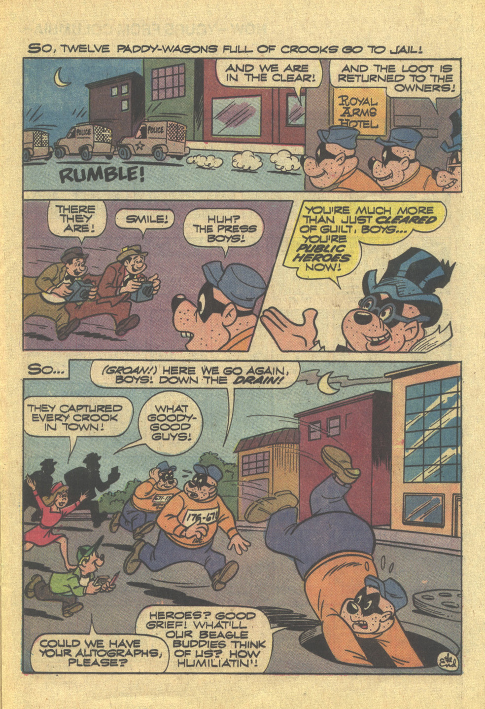 Read online Walt Disney THE BEAGLE BOYS comic -  Issue #12 - 17