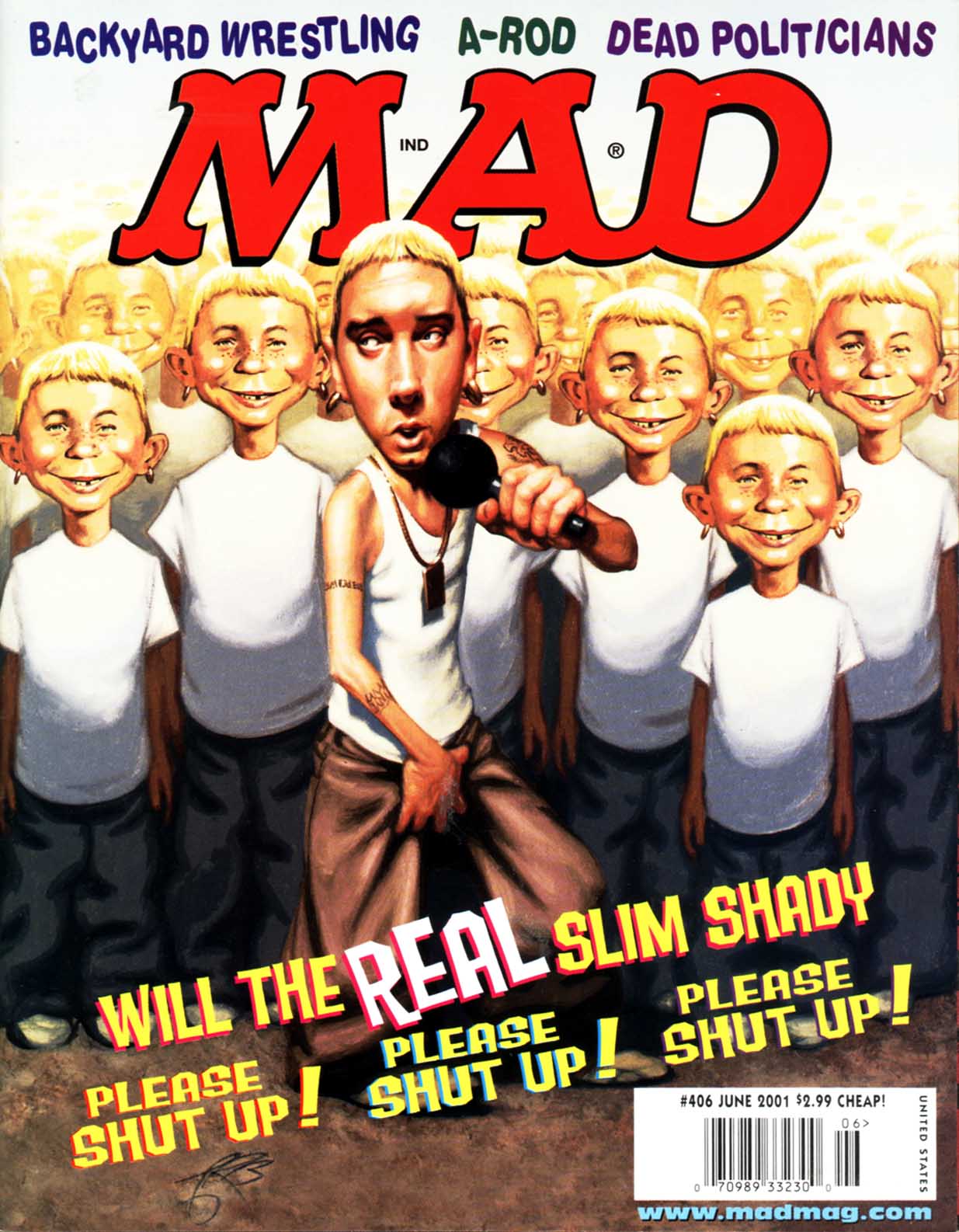Read online MAD comic -  Issue #406 - 1