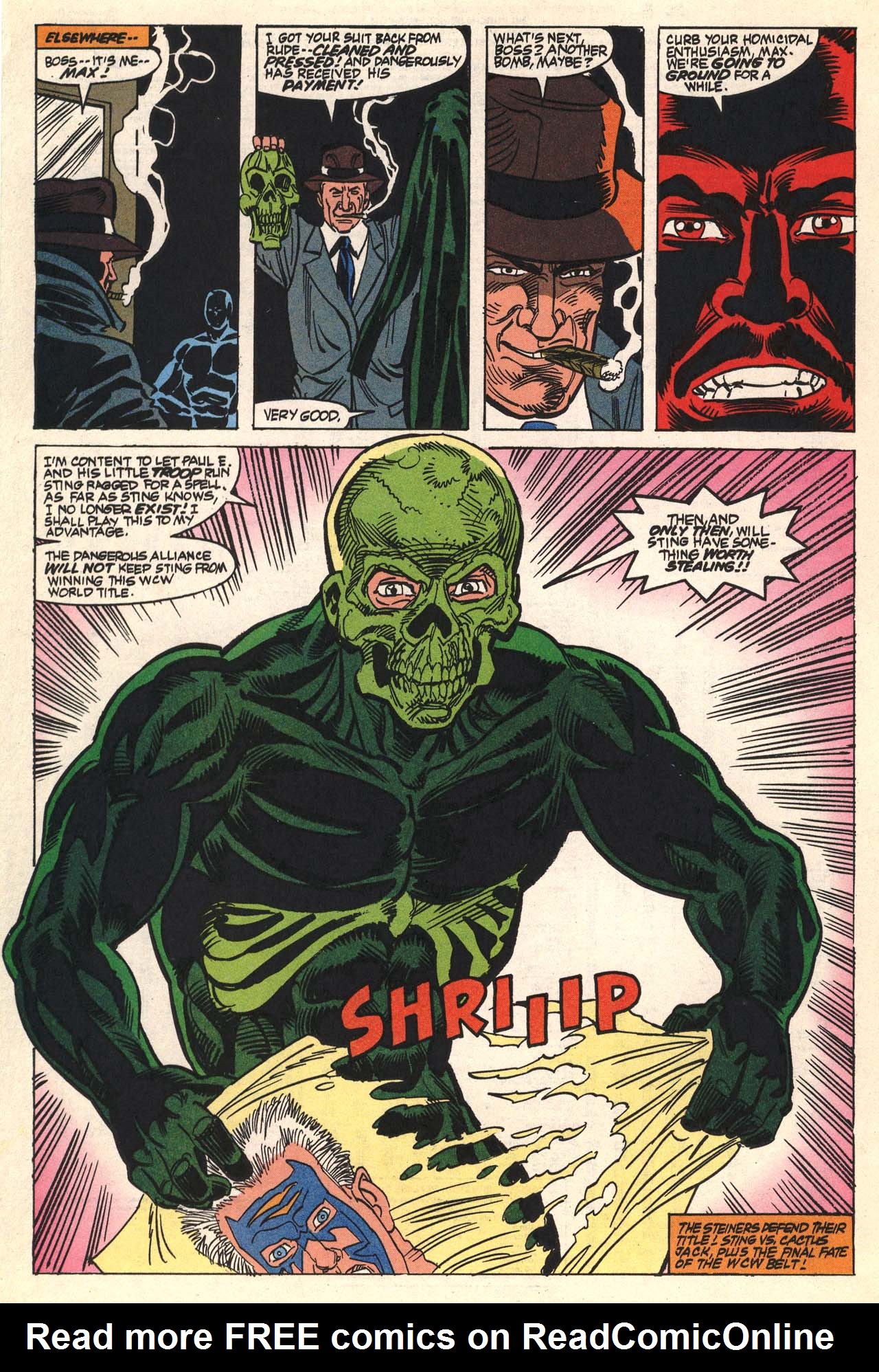Read online WCW World Championship Wrestling comic -  Issue #5 - 30