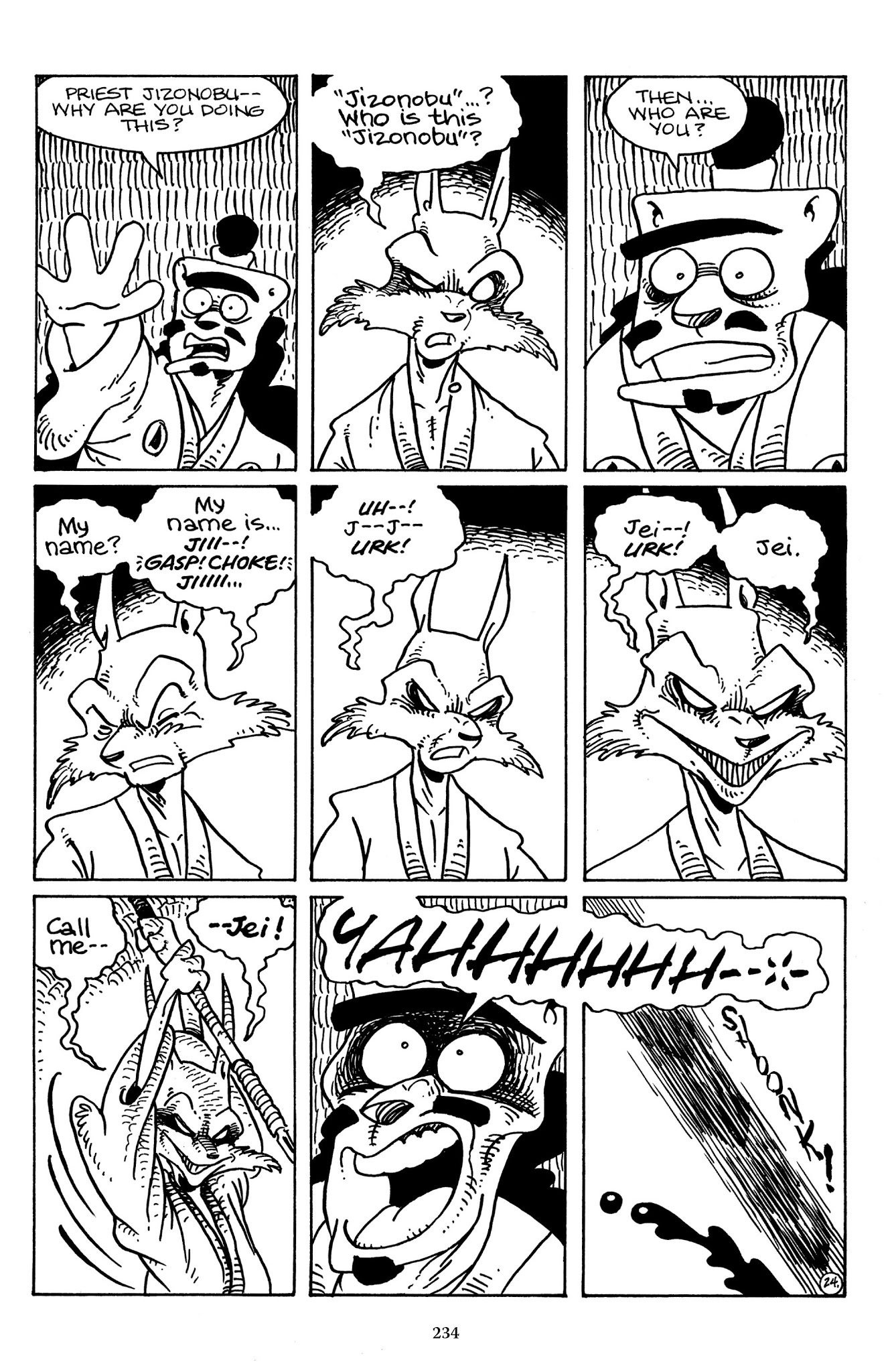 Read online The Usagi Yojimbo Saga comic -  Issue # TPB 6 - 233