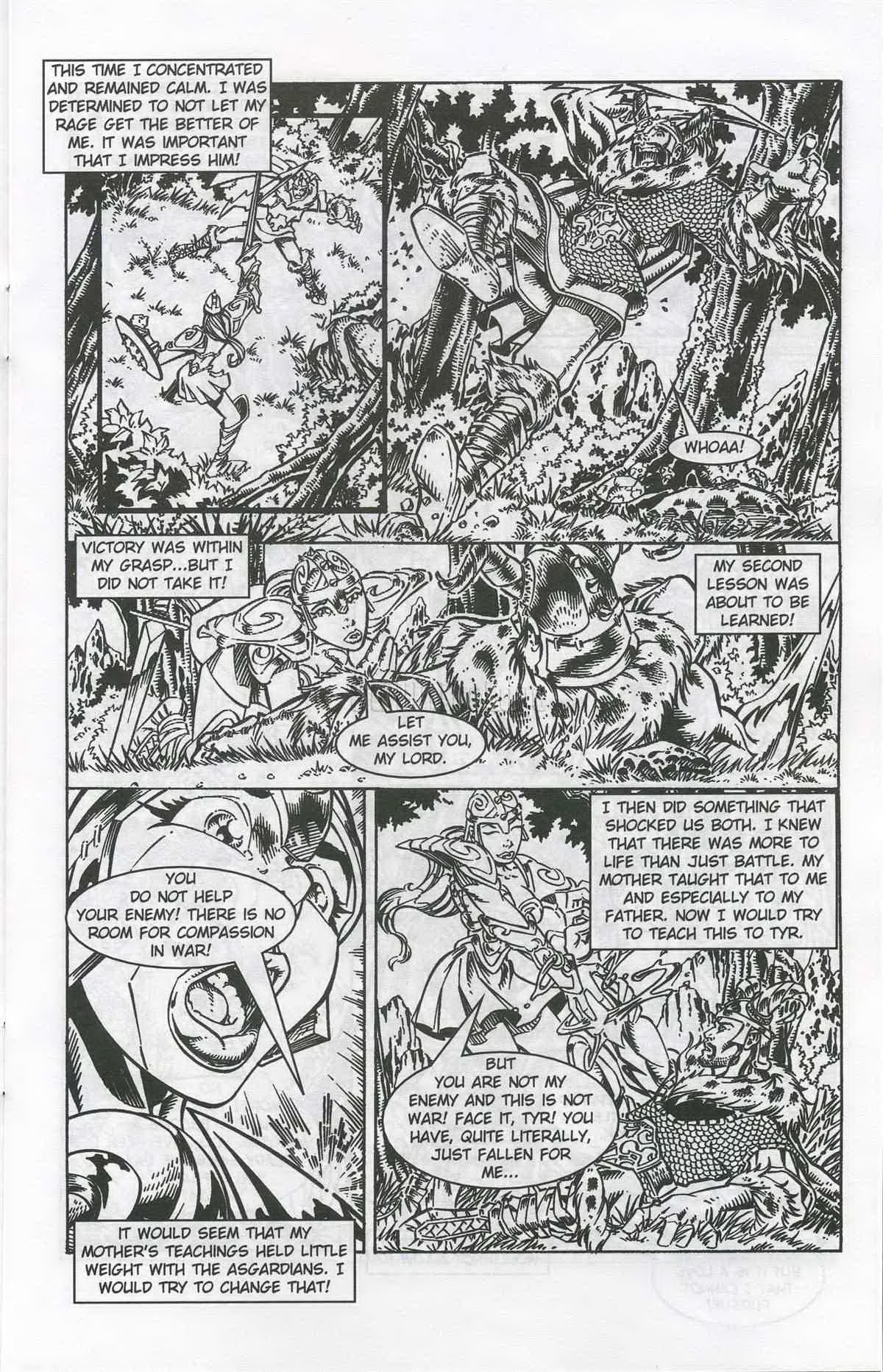 Read online Areala: Angel of War comic -  Issue #3 - 11