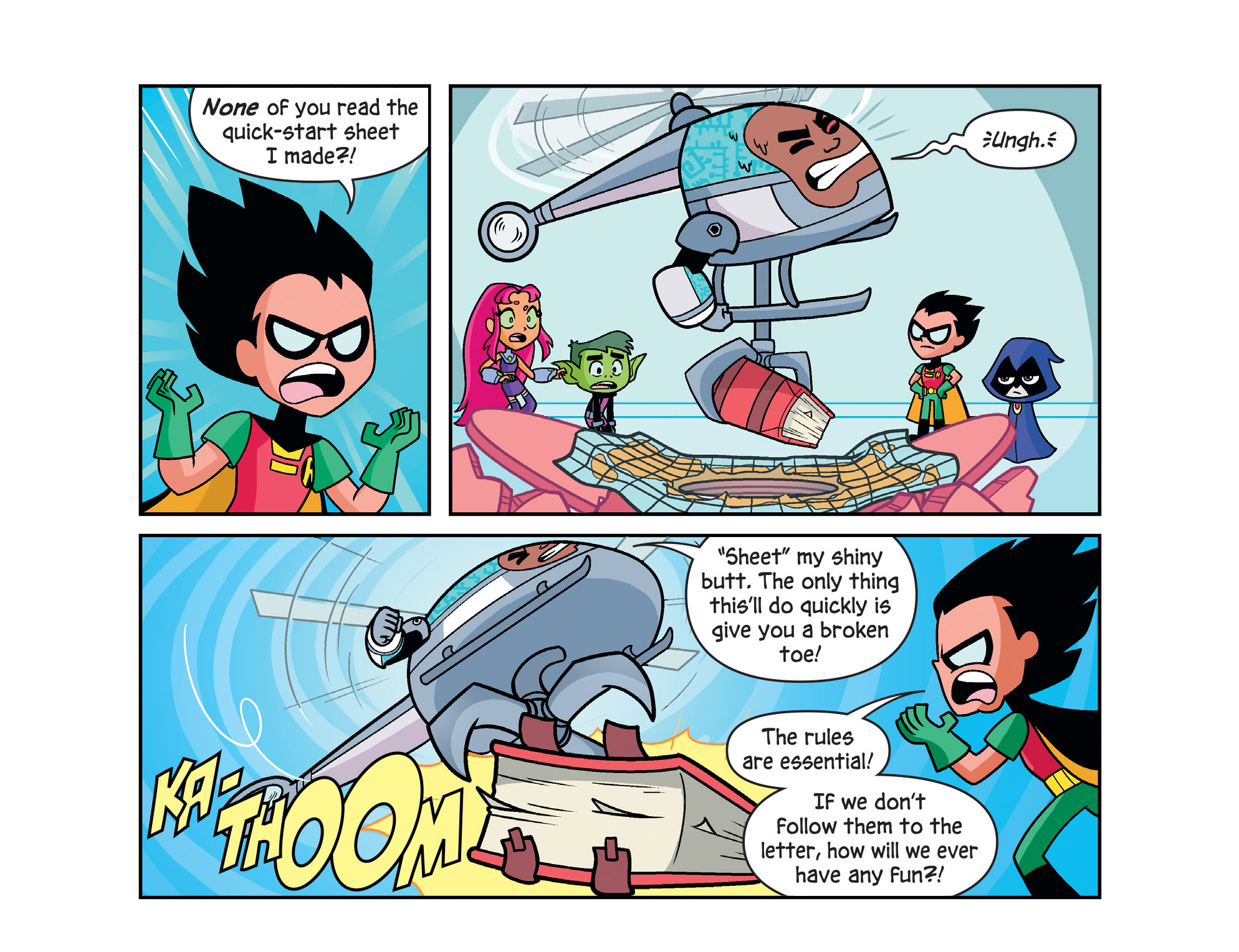 Read online Teen Titans Go! Roll With It! comic -  Issue #2 - 4
