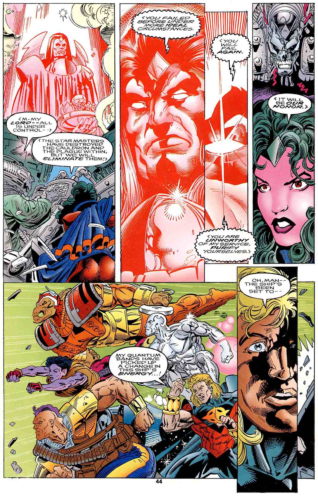 Read online Cosmic Powers Unlimited comic -  Issue #4 - 38