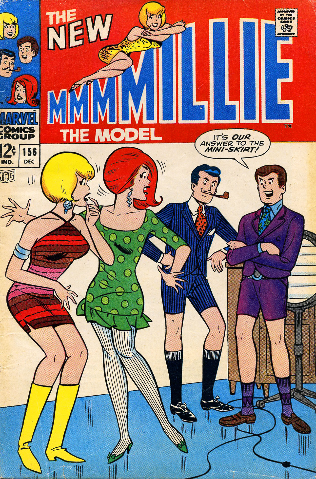 Read online Millie the Model comic -  Issue #156 - 1