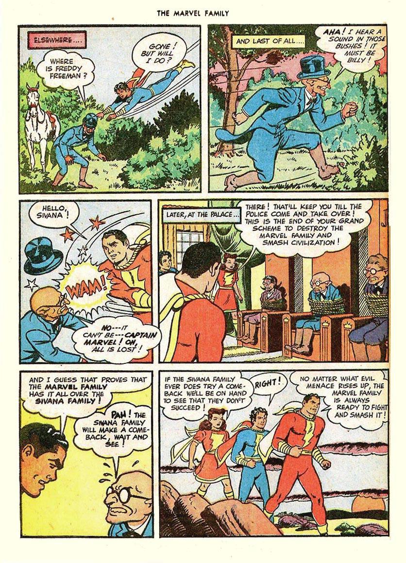 Read online The Marvel Family comic -  Issue #10 - 48