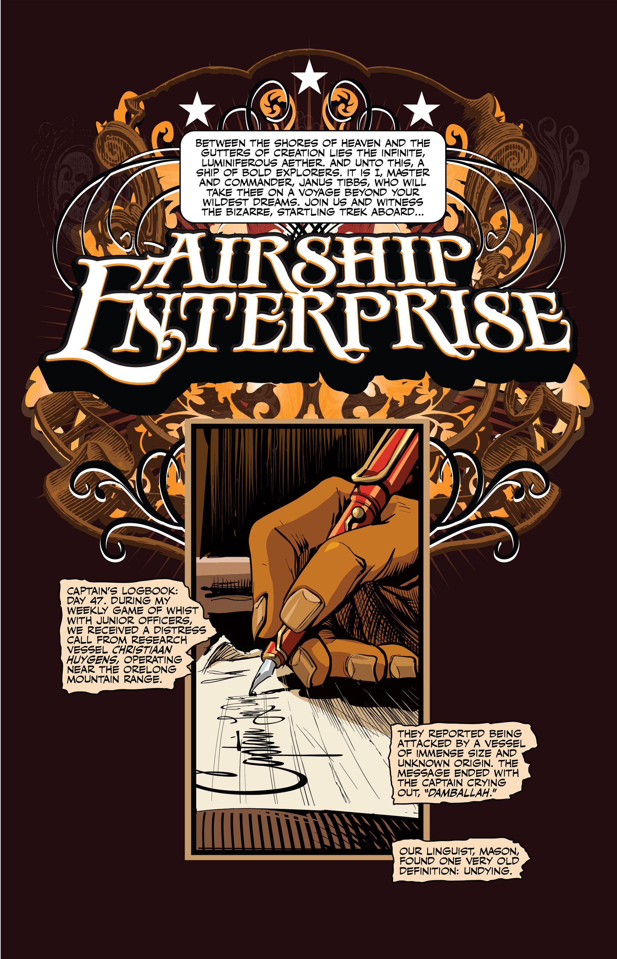 Read online Airship Enterprise: The Infernal Machine comic -  Issue #1 - 3