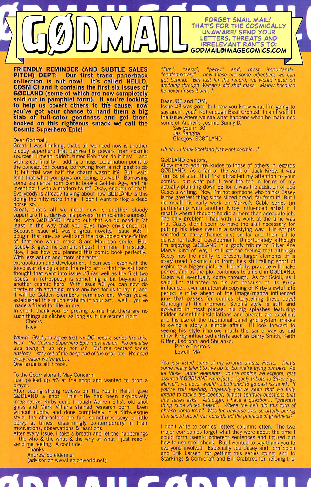 Read online Gødland comic -  Issue #7 - 24