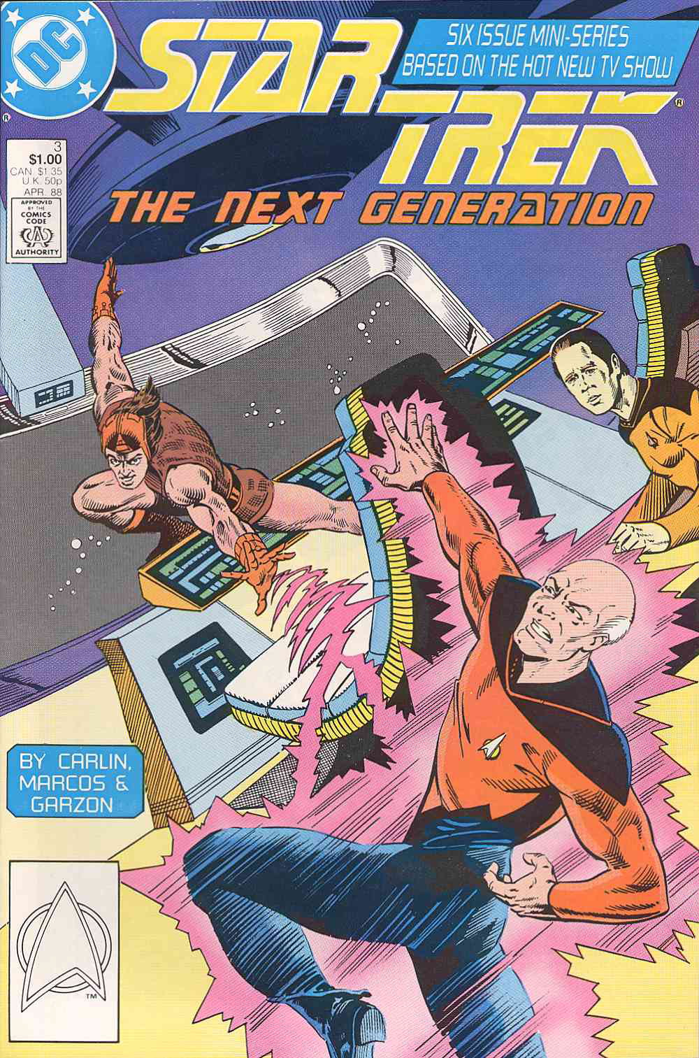 Read online Star Trek: The Next Generation (1988) comic -  Issue #3 - 1