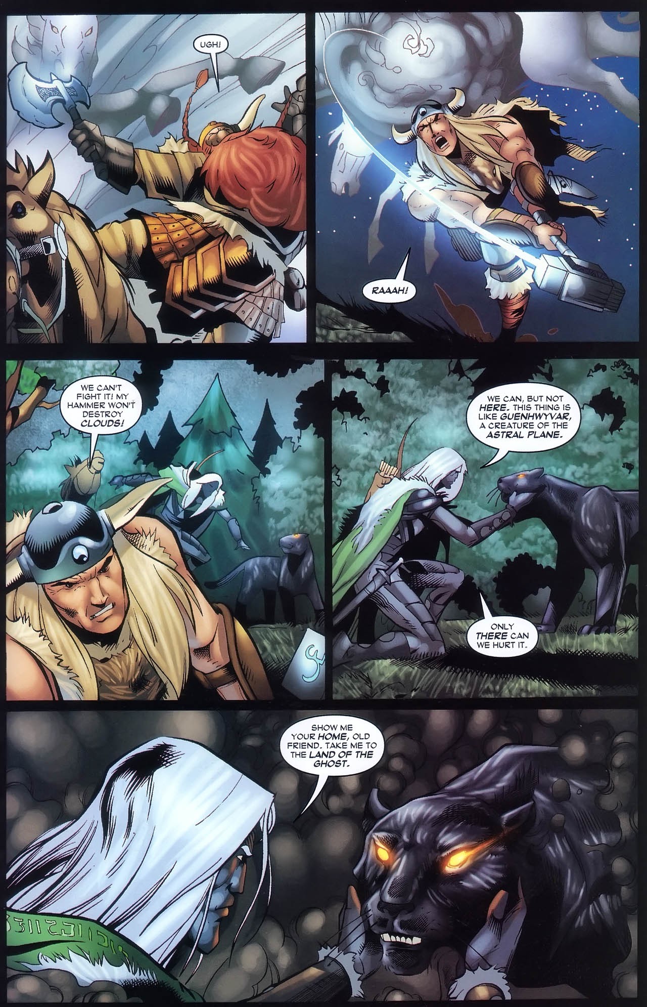 Read online Forgotten Realms: Streams of Silver comic -  Issue #1 - 37