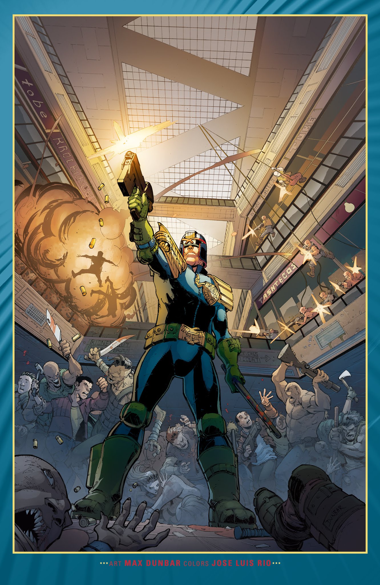 Read online Judge Dredd: Under Siege comic -  Issue #3 - 23